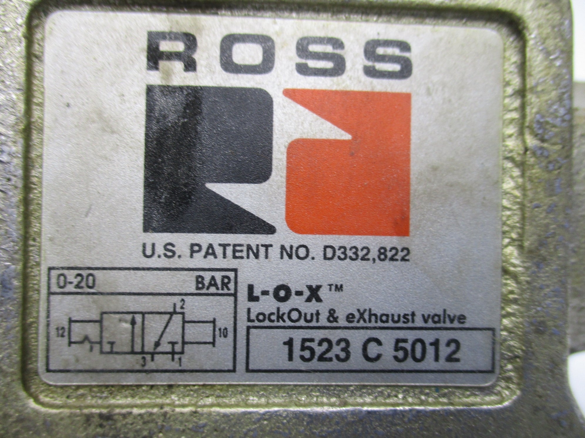 ROSS 1523C5012 0-20BAR UNMP