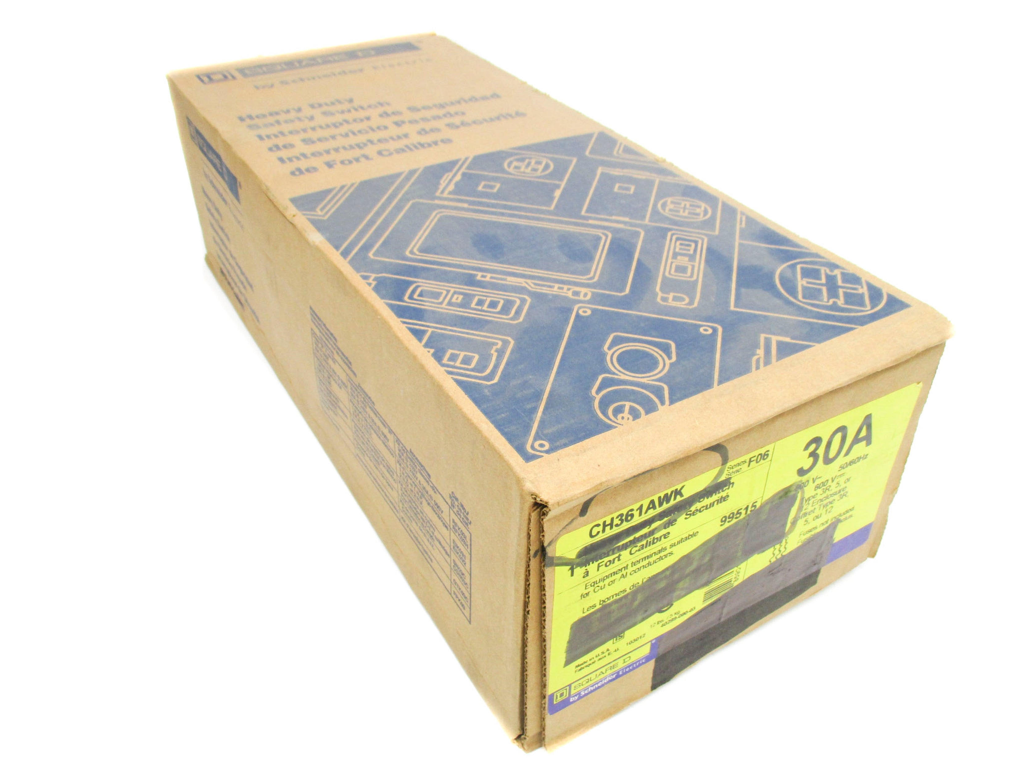 SQUARE D CH361AWK SER. F06 NSFS