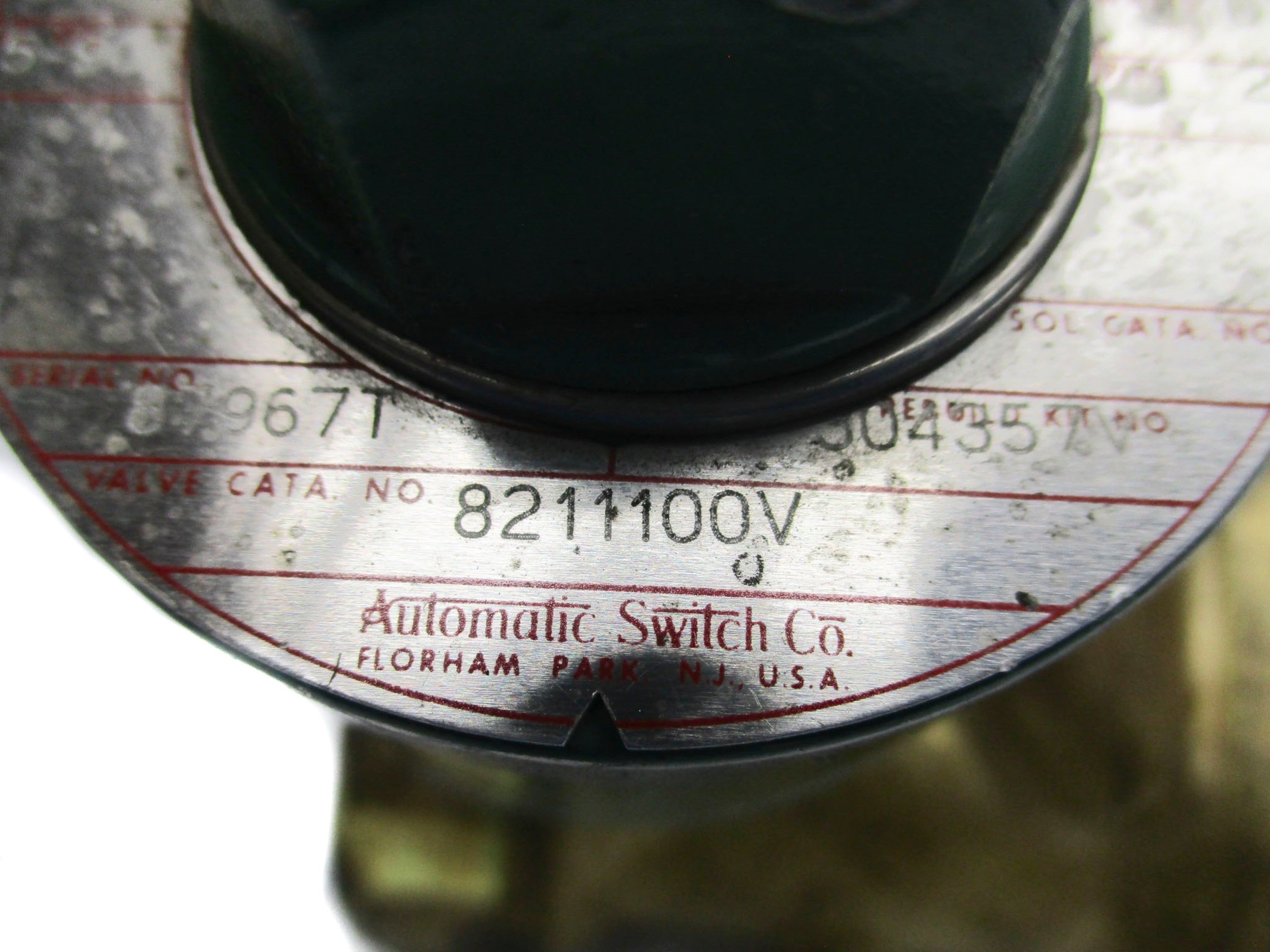 ASCO 8211100V 110/120V 5-125PSI 2" UNMP