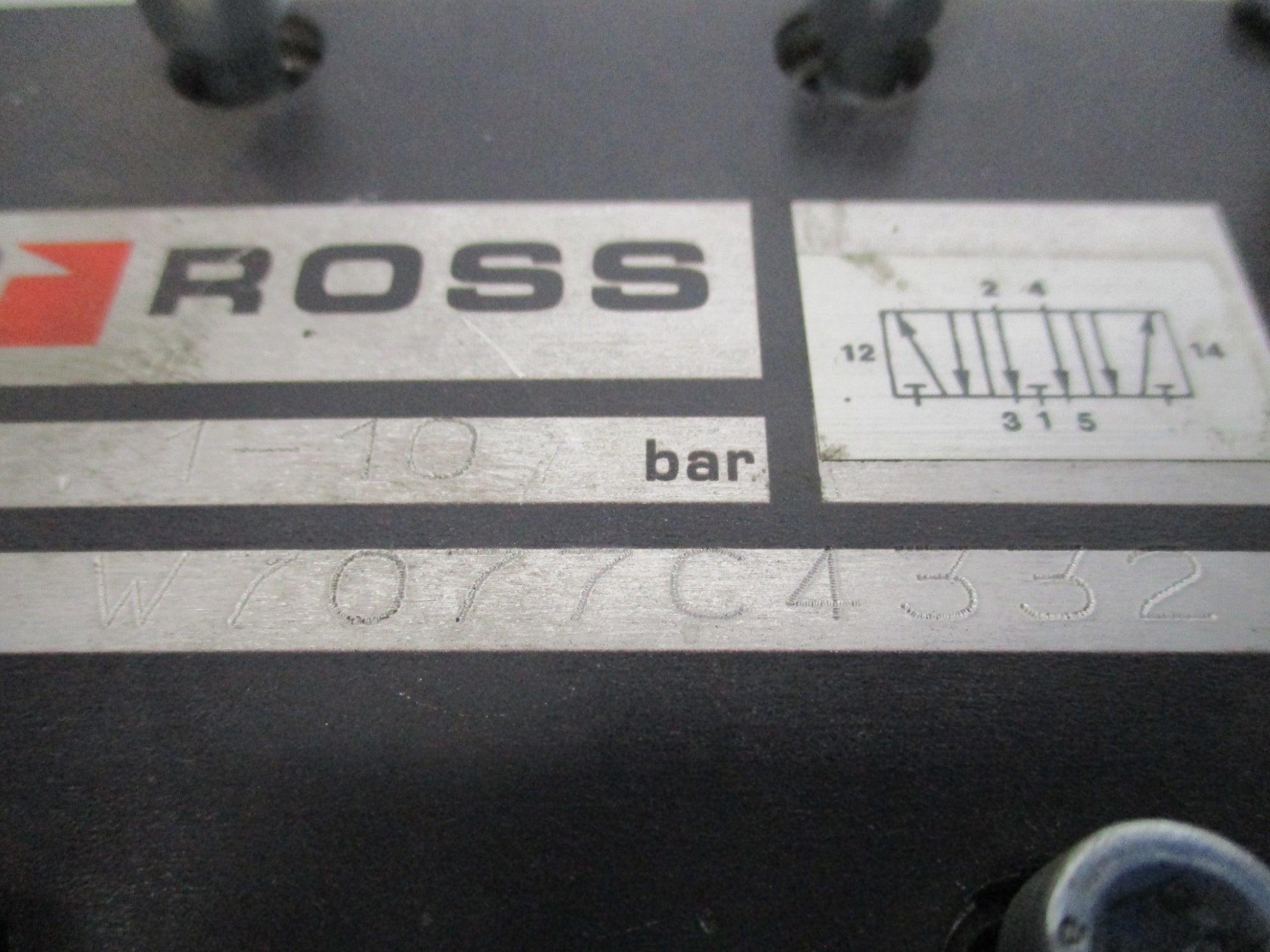 ROSS W7077C4332 110V/50HZ 110-120V/60HZ UNMP