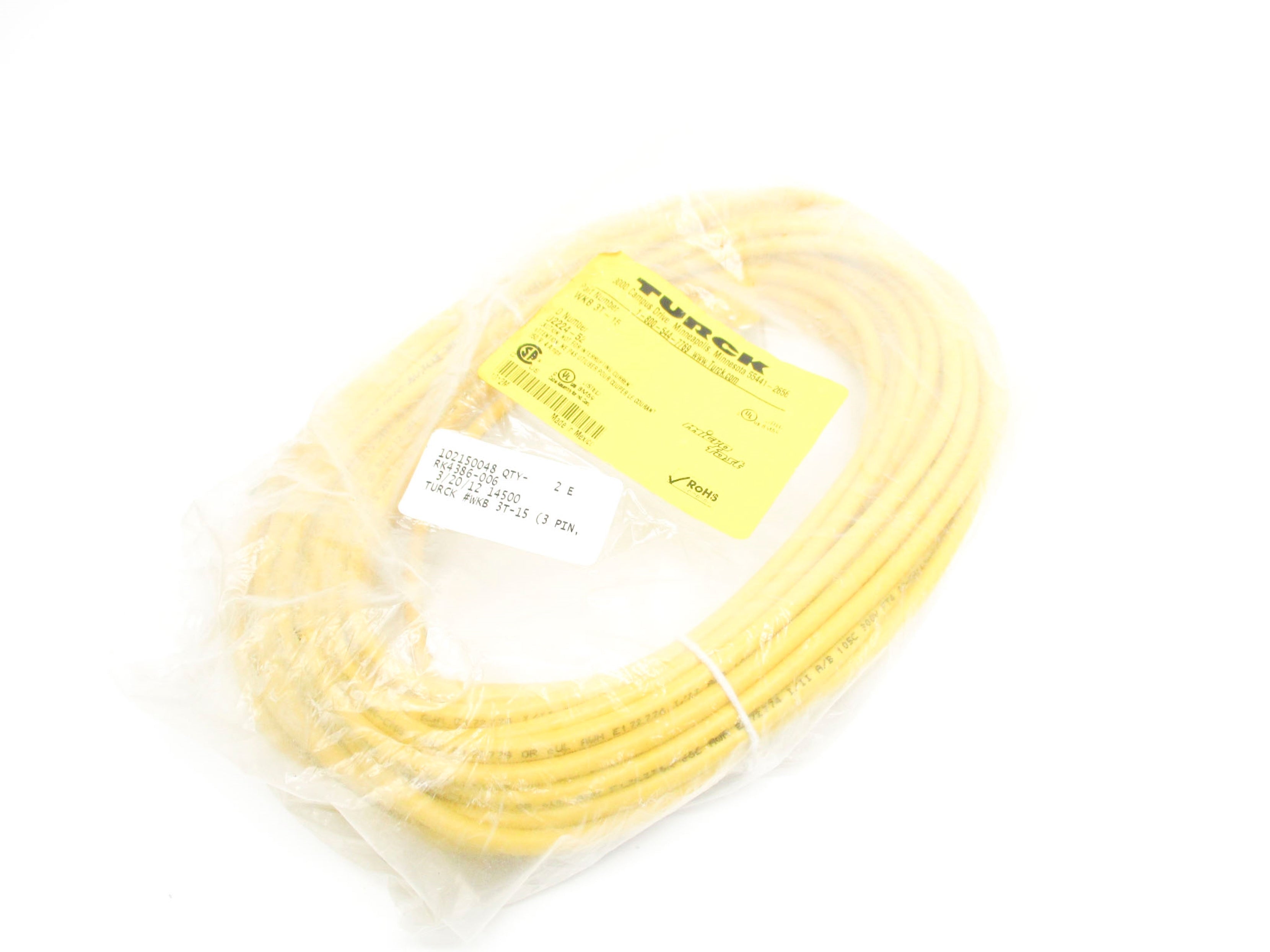 TURCK WKB3T-15 NSMP