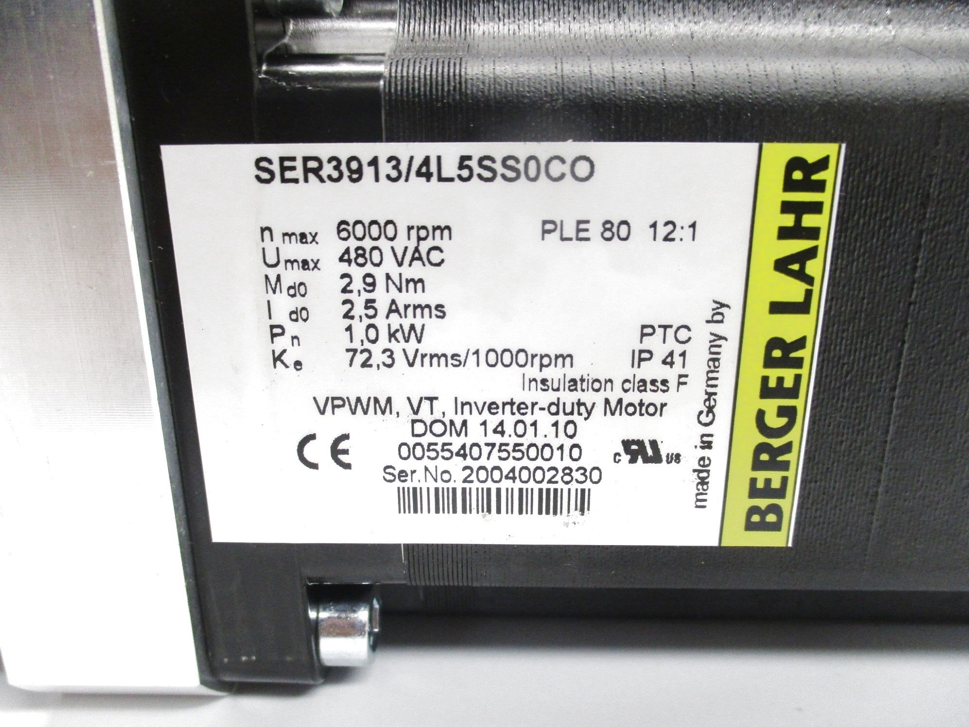 BERGERLAHR SER3913/4L5SS0CO NSNP