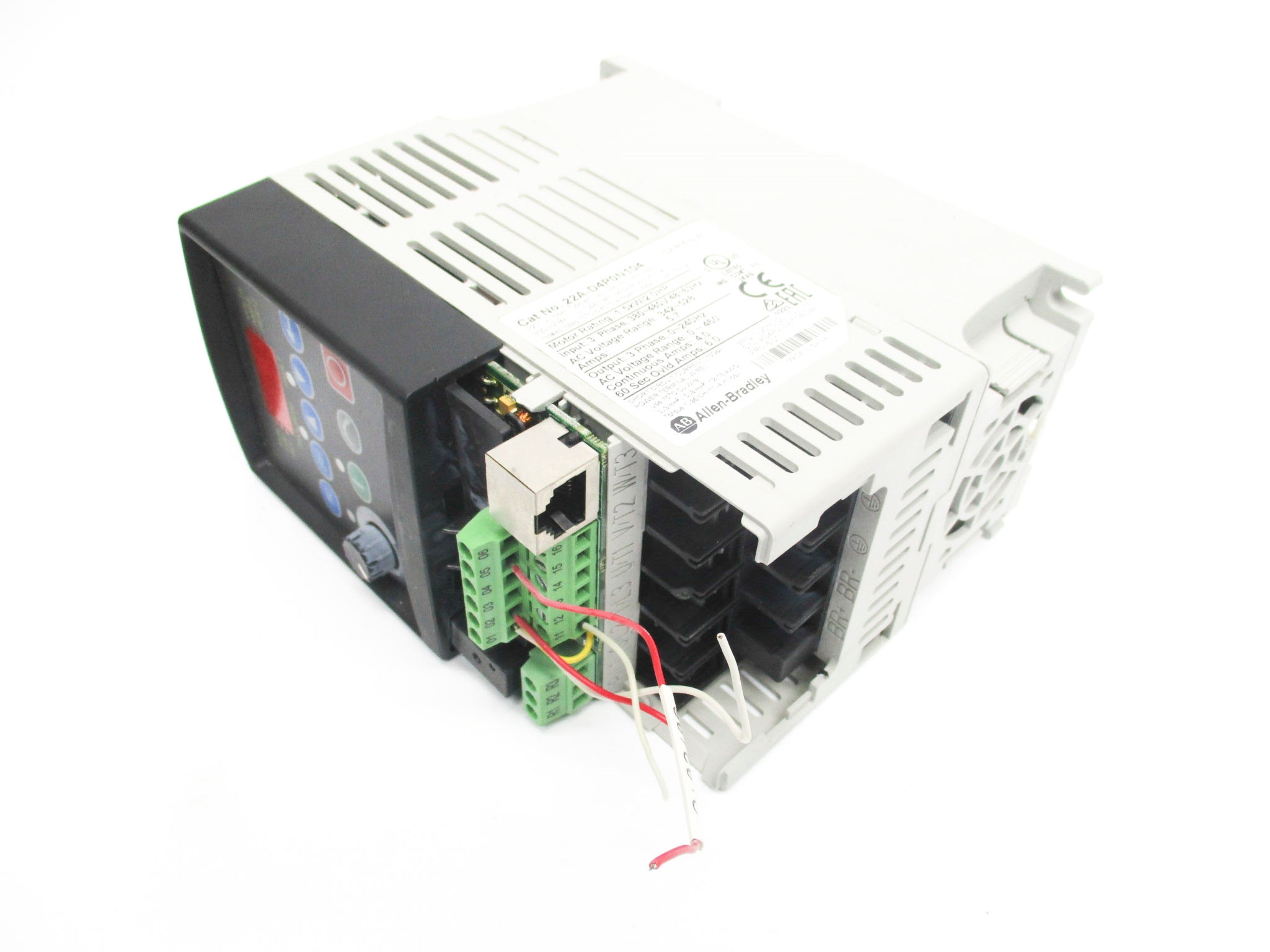 ALLEN BRADLEY 22A-D4P0N104 SER. A F/W 6.01 (AS PICTURED) UNMP