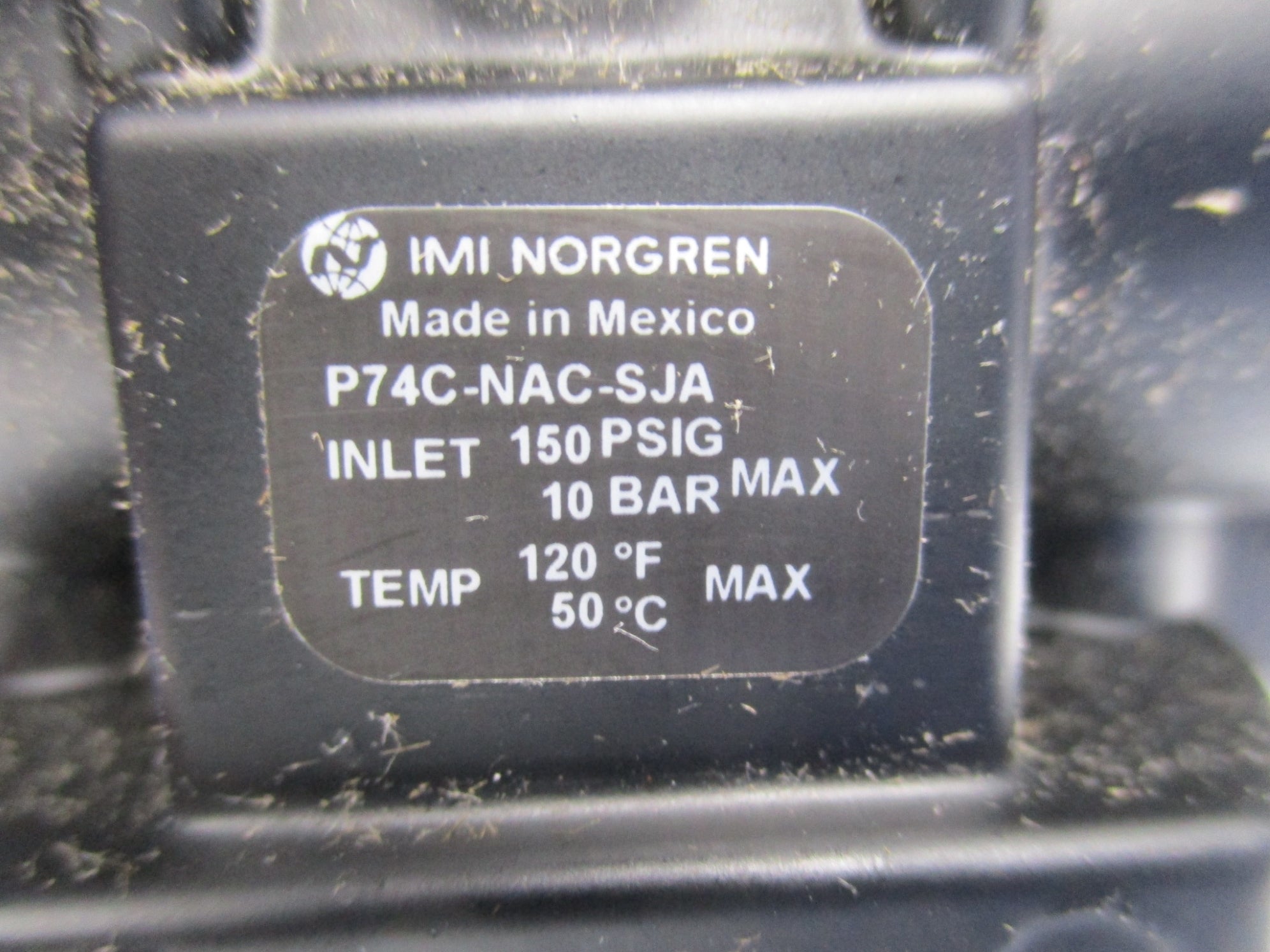 NORGREN P74C-NAC-SJA 110V/50HZ-120V/60HZ 150PSI NSMP