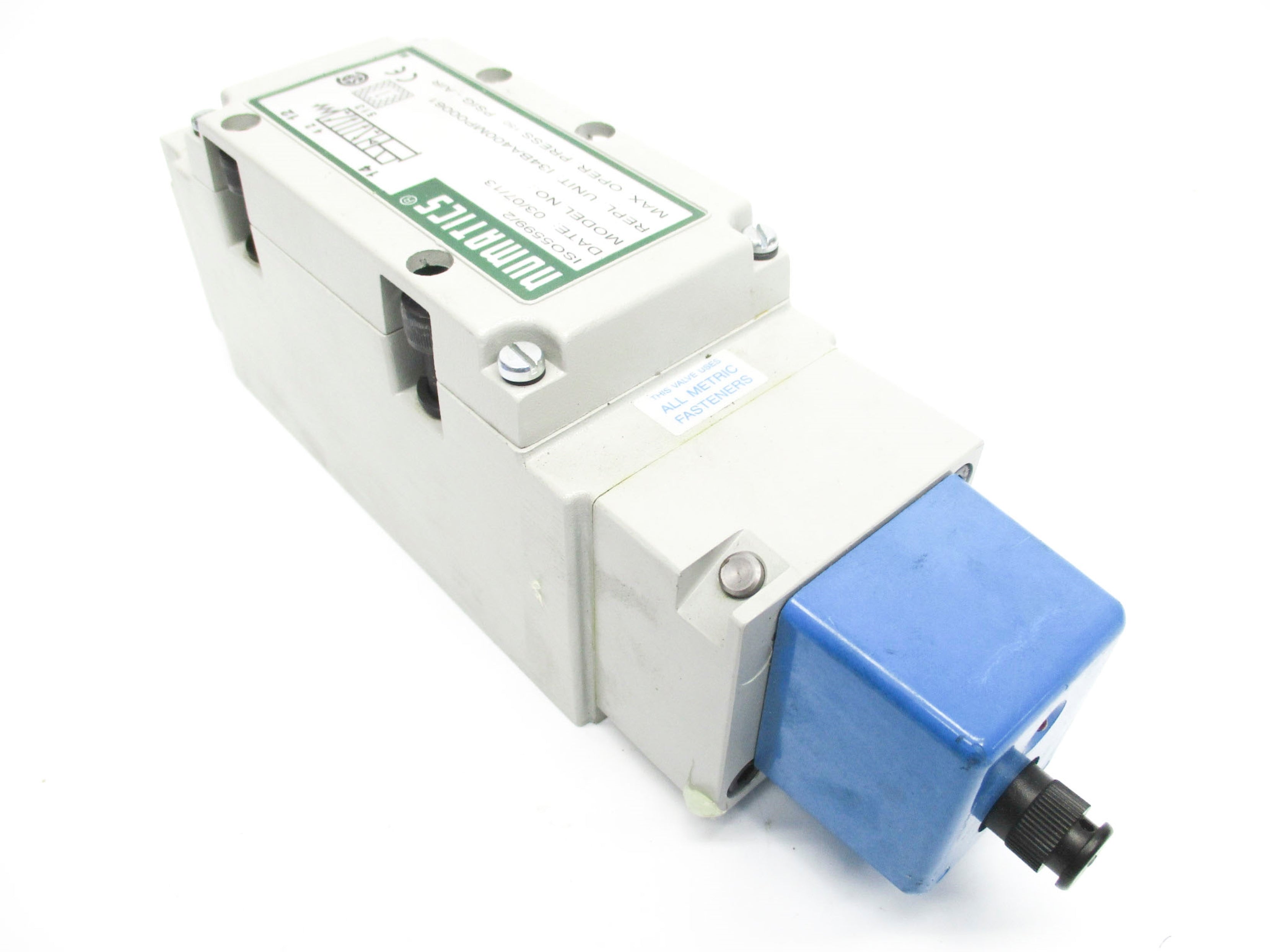 NUMATIC I34BA400MP00061 24VDC 150PSI NSNP