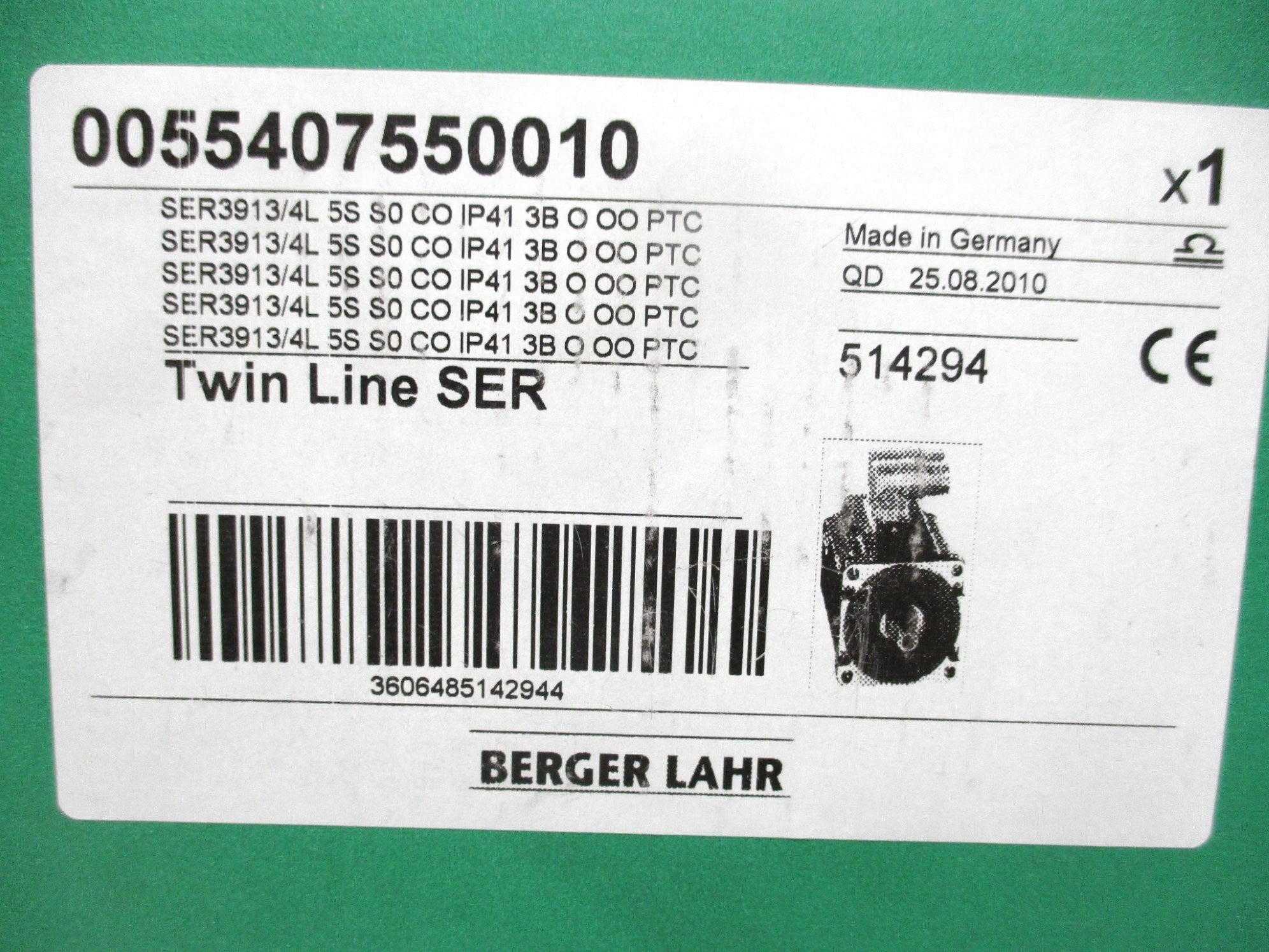 BERGER LAHR SER3913/4L5SS0CO NSMP