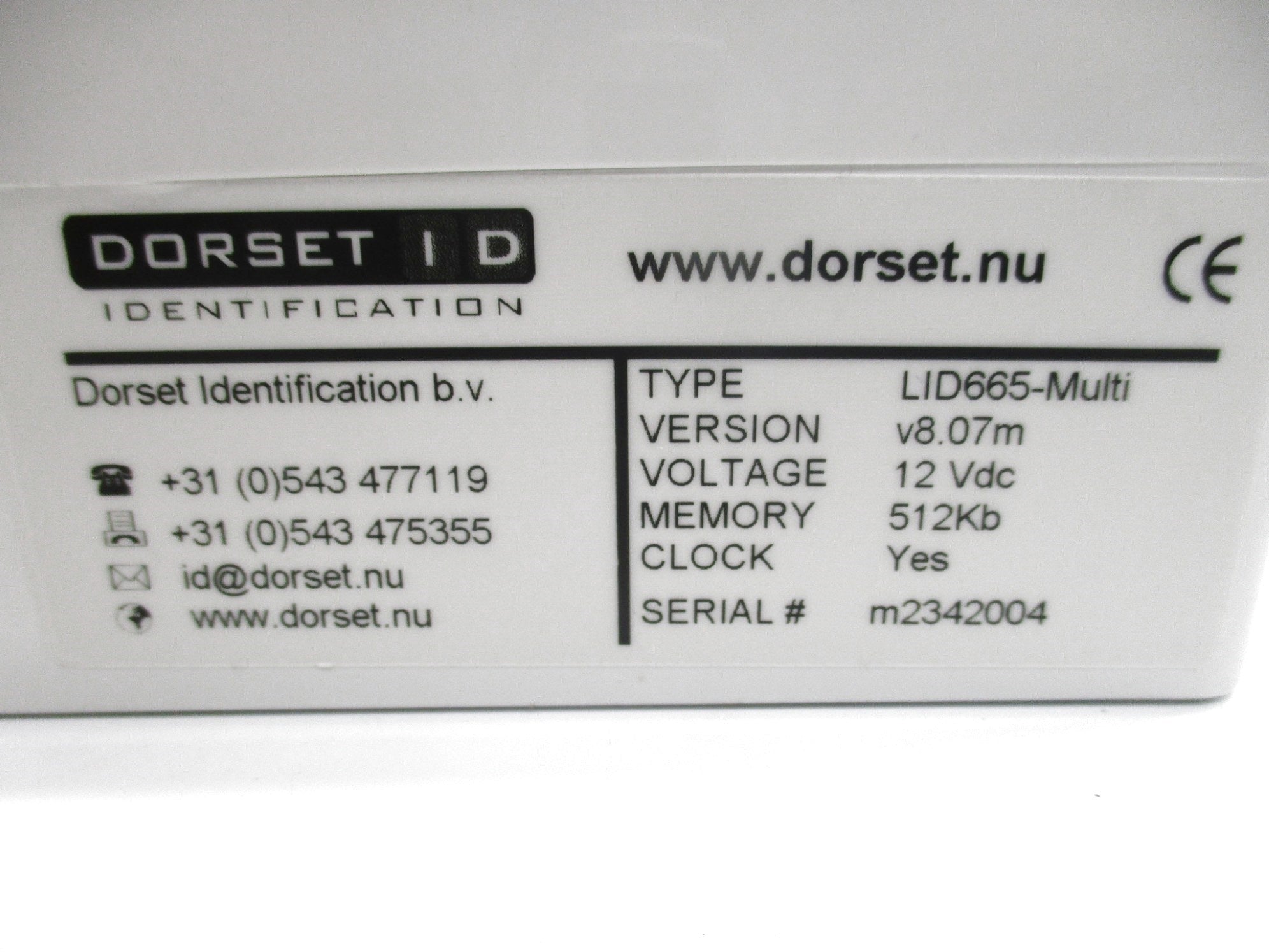 DORSET ID LID665-MULTI NSNP