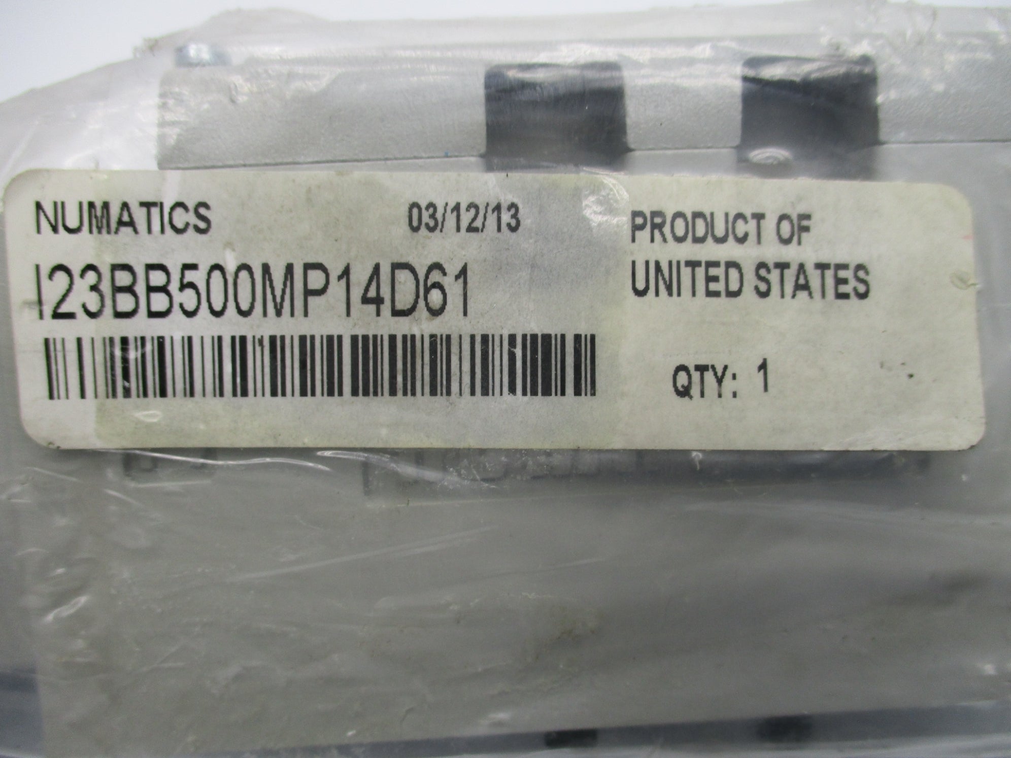 NUMATIC I23BB500MP14D61 24VDC 150PSI NSMP