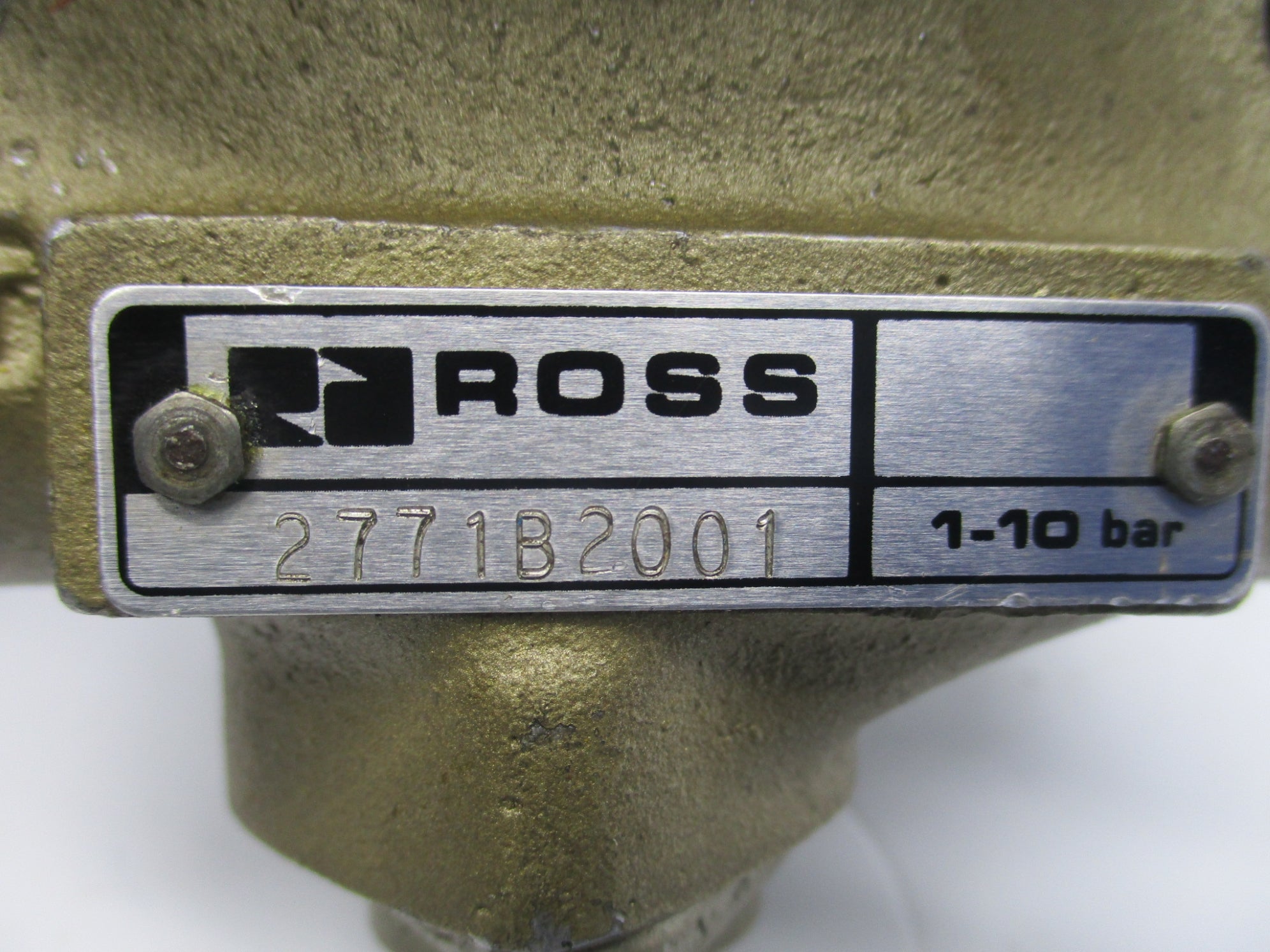 ROSS 2771B2001 110V/50HZ-110V-120V/60HZ UNMP