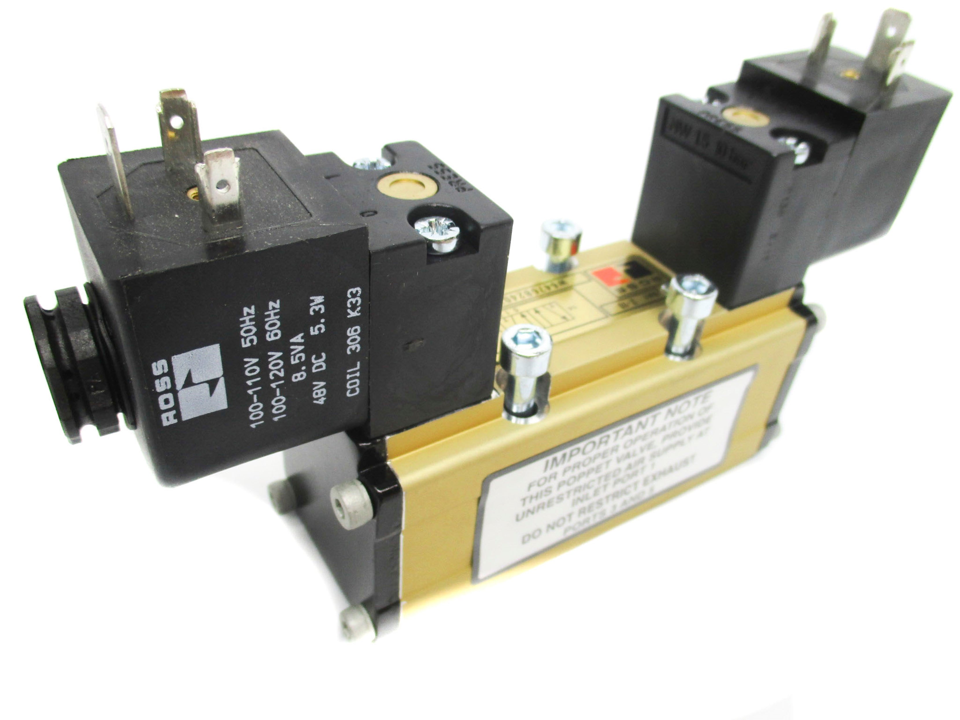 ROSS W6476B2407 110V/50HZ-120V/60HZ 2-10BAR NSMP