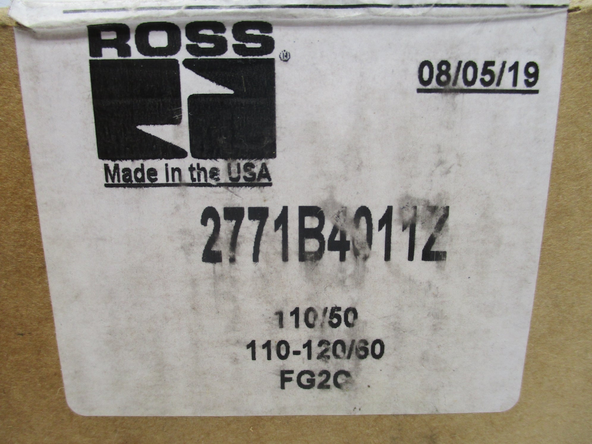 ROSS 2771B4011Z 110V/50HZ-110-120V/60HZ NSFS