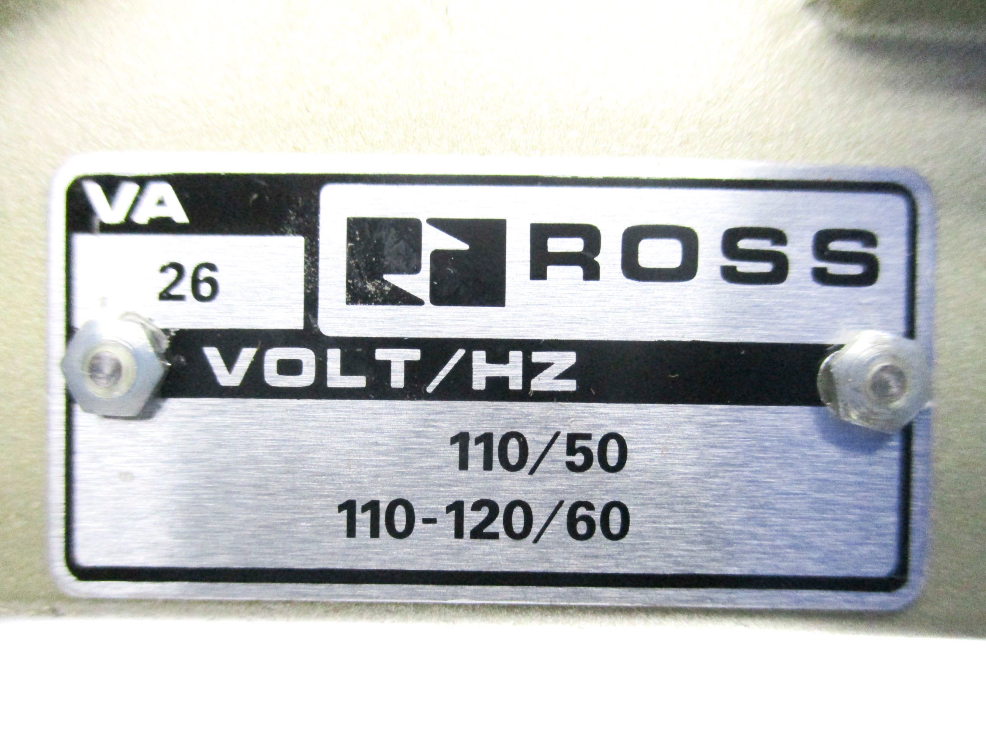 ROSS 2171B3052 110V/50HZ-110-120V/60HZ NSMP