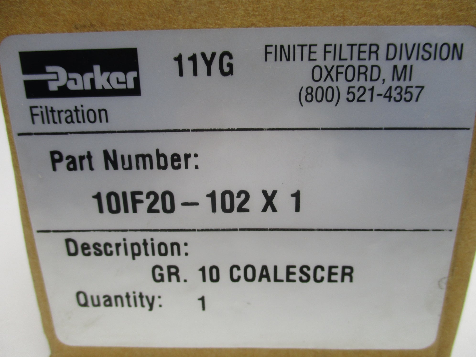 PARKER 10IF20-102 NSMP