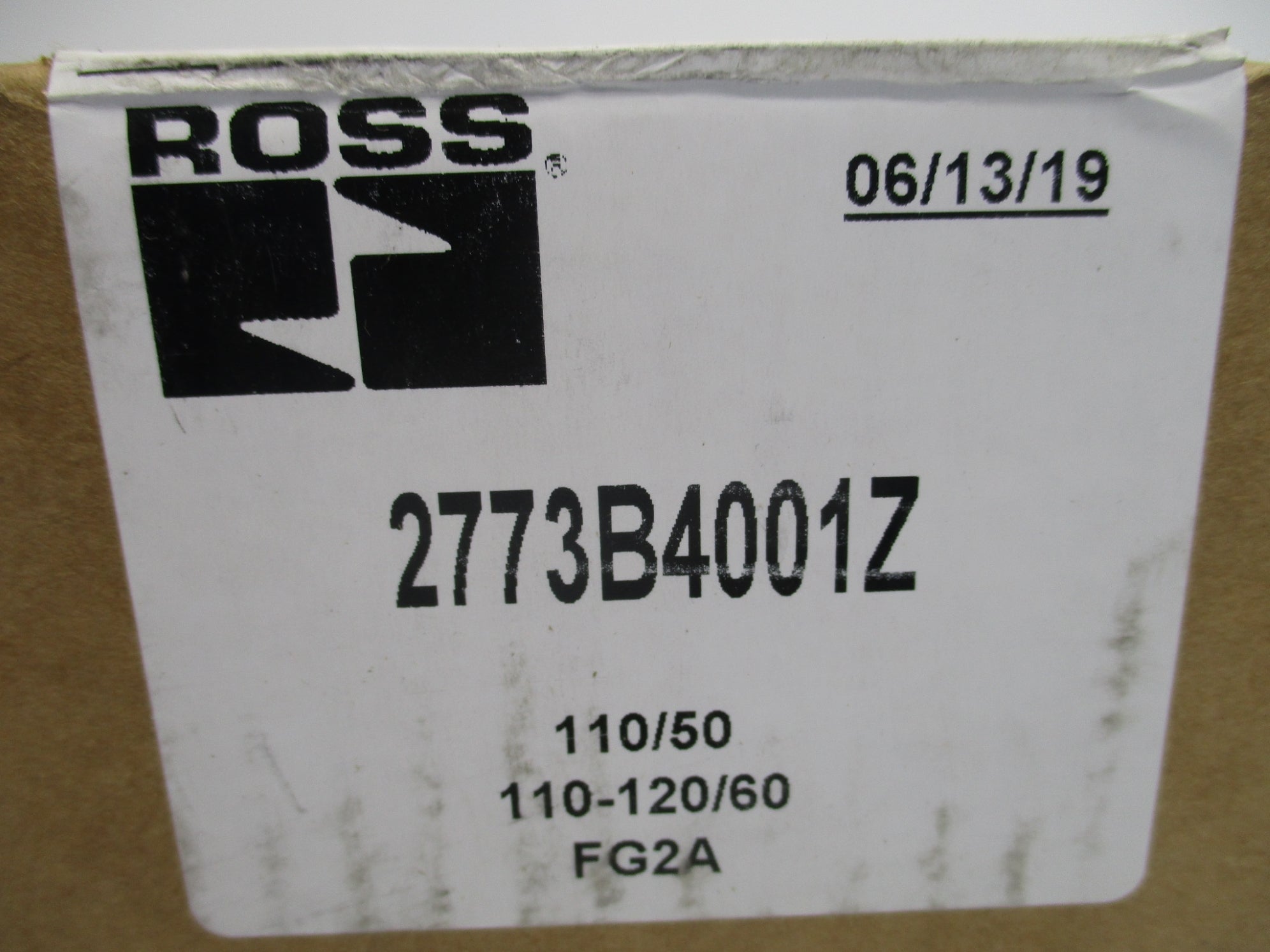 ROSS 2773B4001Z 110V/50HZ-110-120V/60HZ NSFS