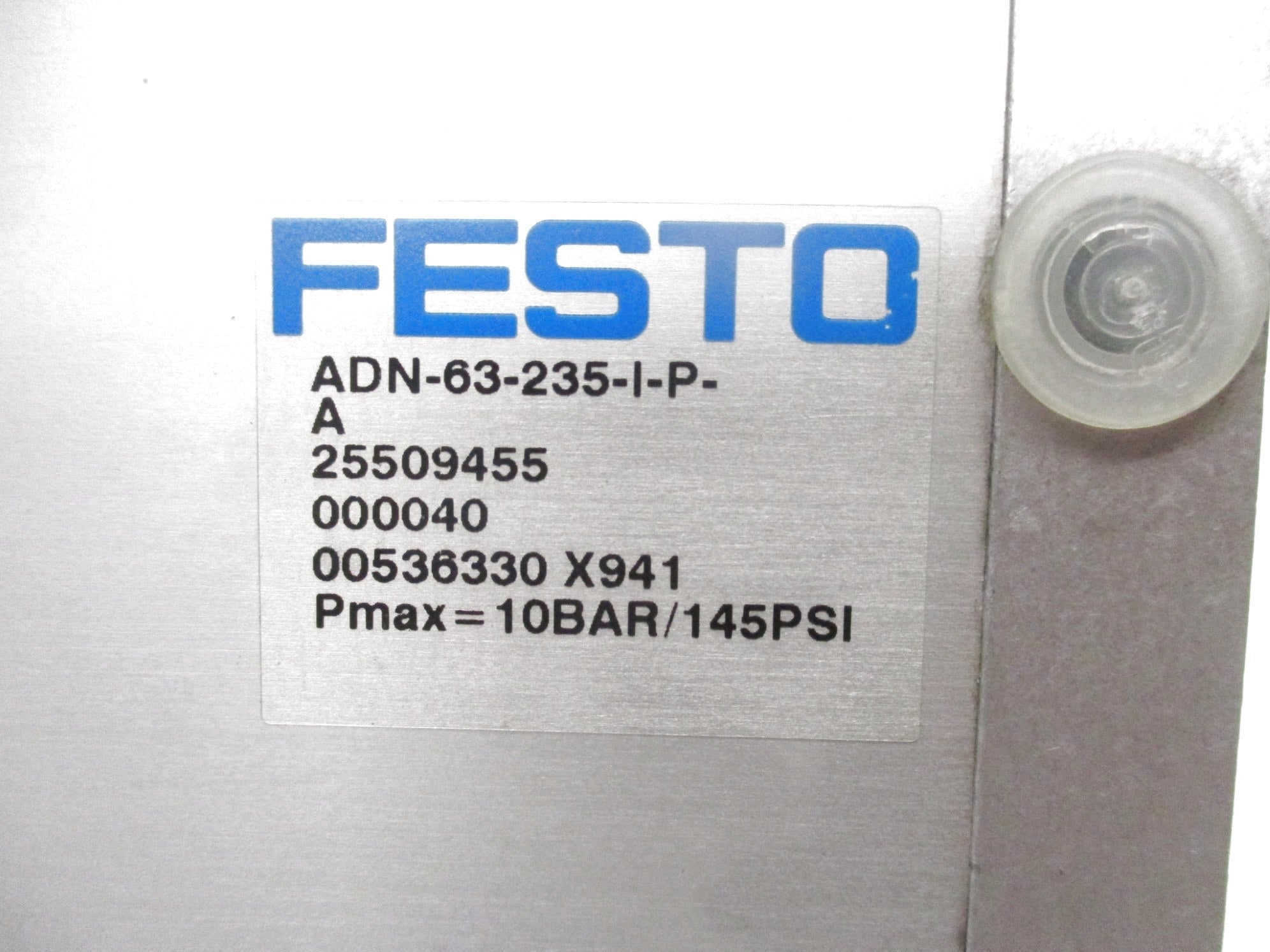 FESTO ADN-63-235-I-P-A 145PSI NSNP