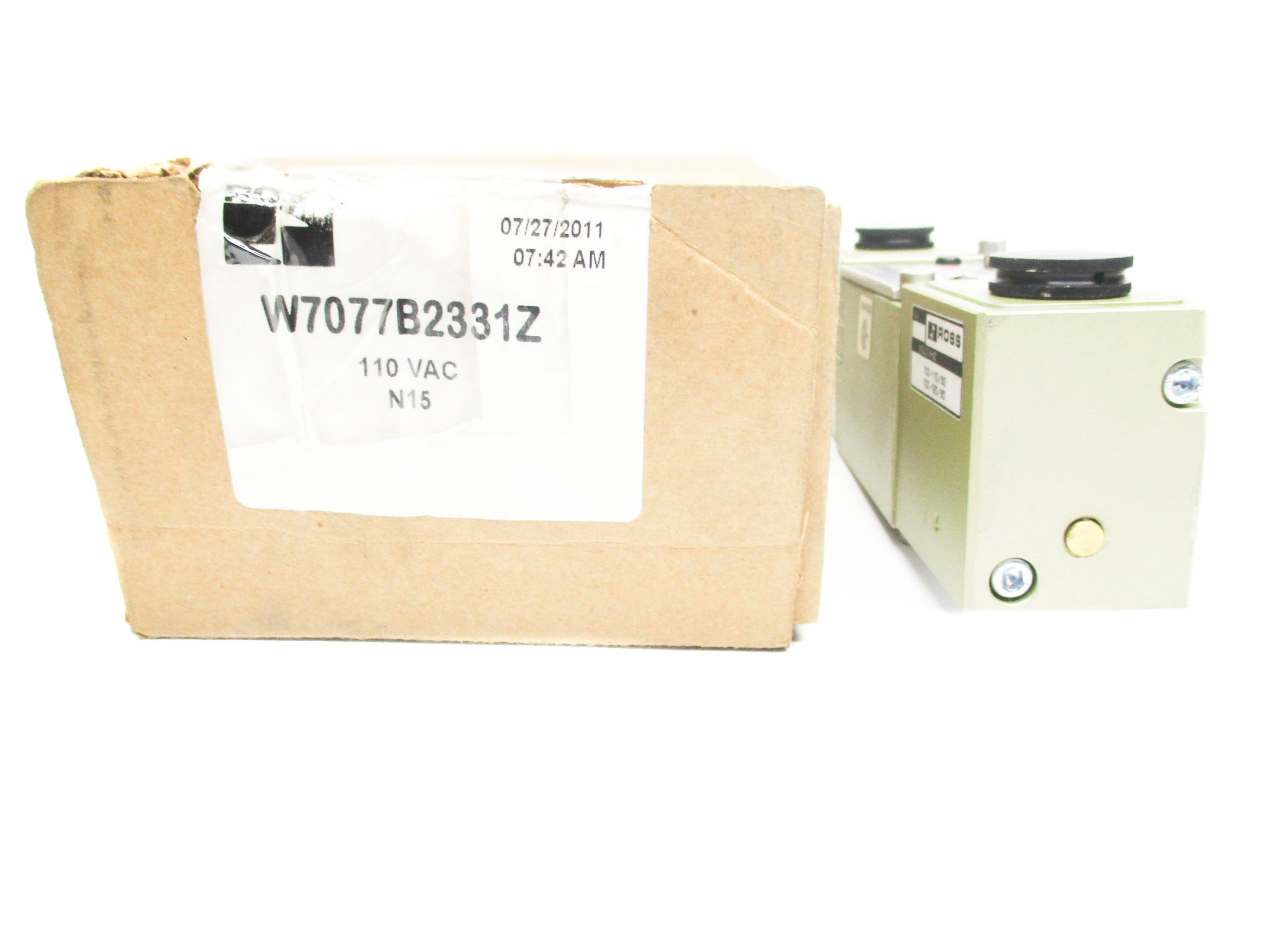 ROSS W7077B2331Z 110V/50HZ-120V/60HZ 2-10BAR NSMP