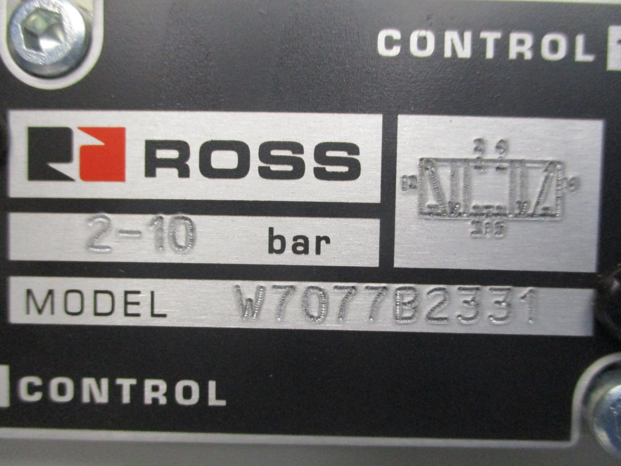 ROSS W7077B2331Z 110V/50HZ-120V/60HZ 2-10BAR NSMP