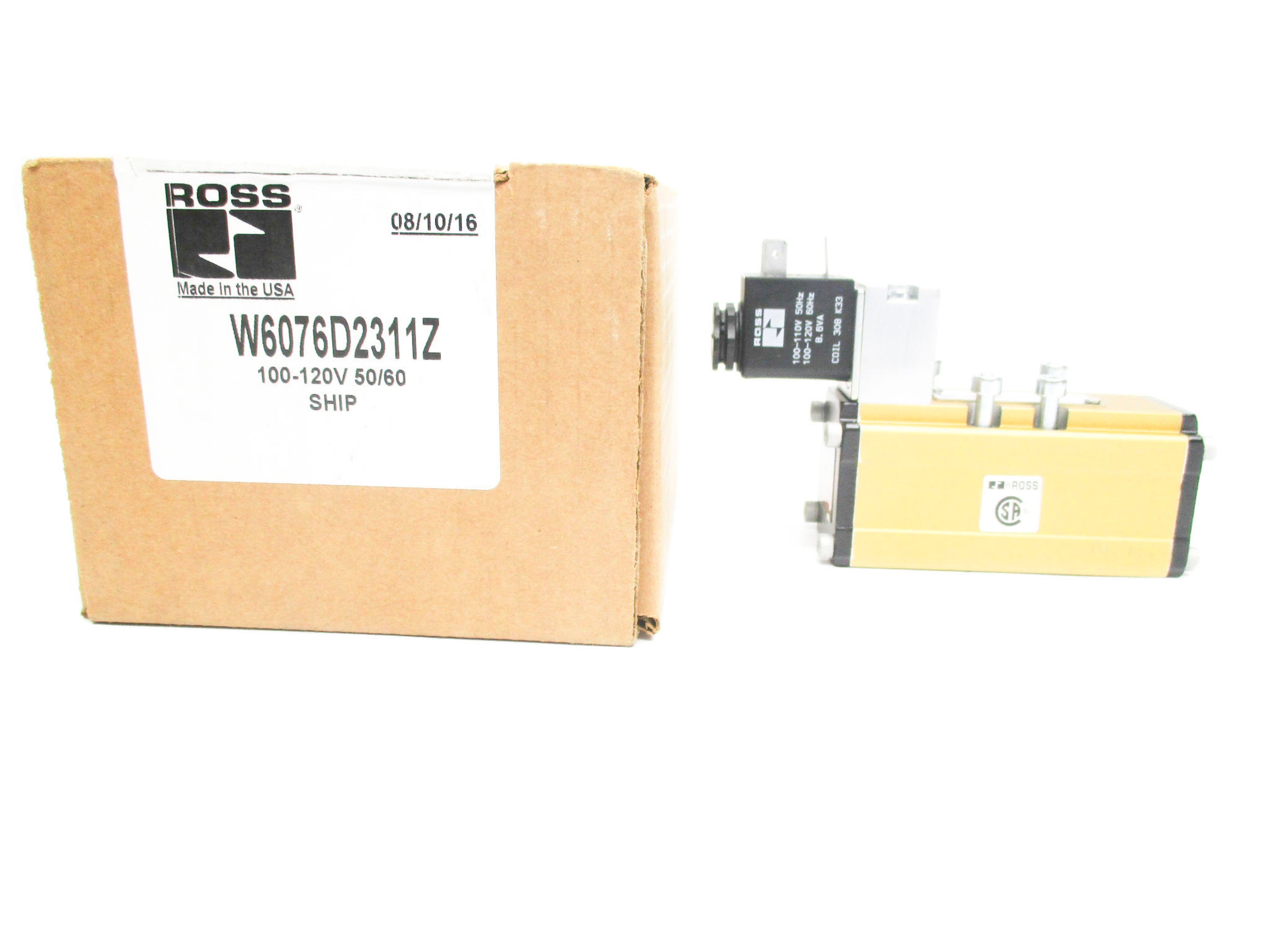 ROSS W6076D2311Z 110V/50HZ-120V/60HZ 2-10BAR NSMP