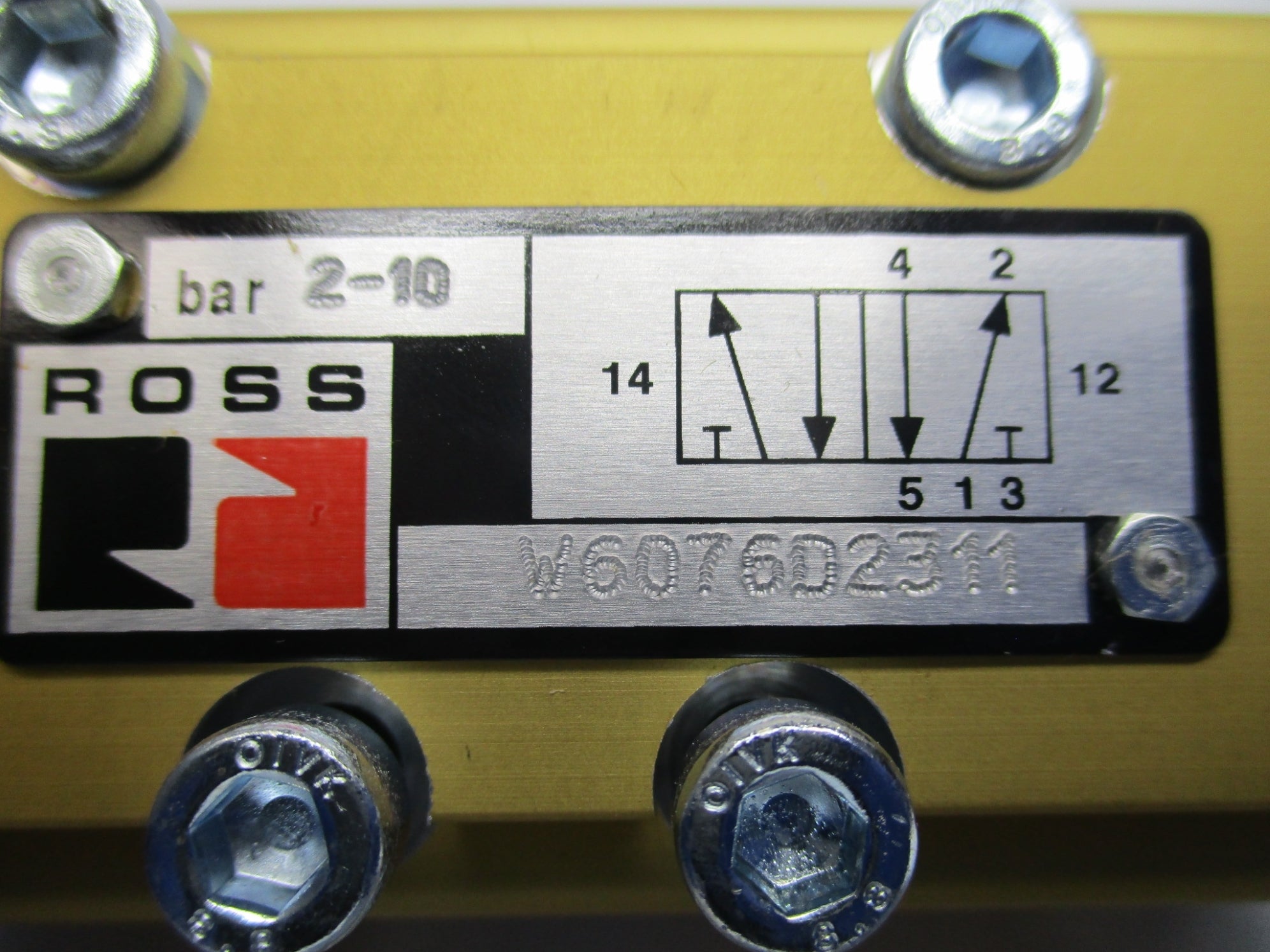 ROSS W6076D2311Z 110V/50HZ-120V/60HZ 2-10BAR NSMP