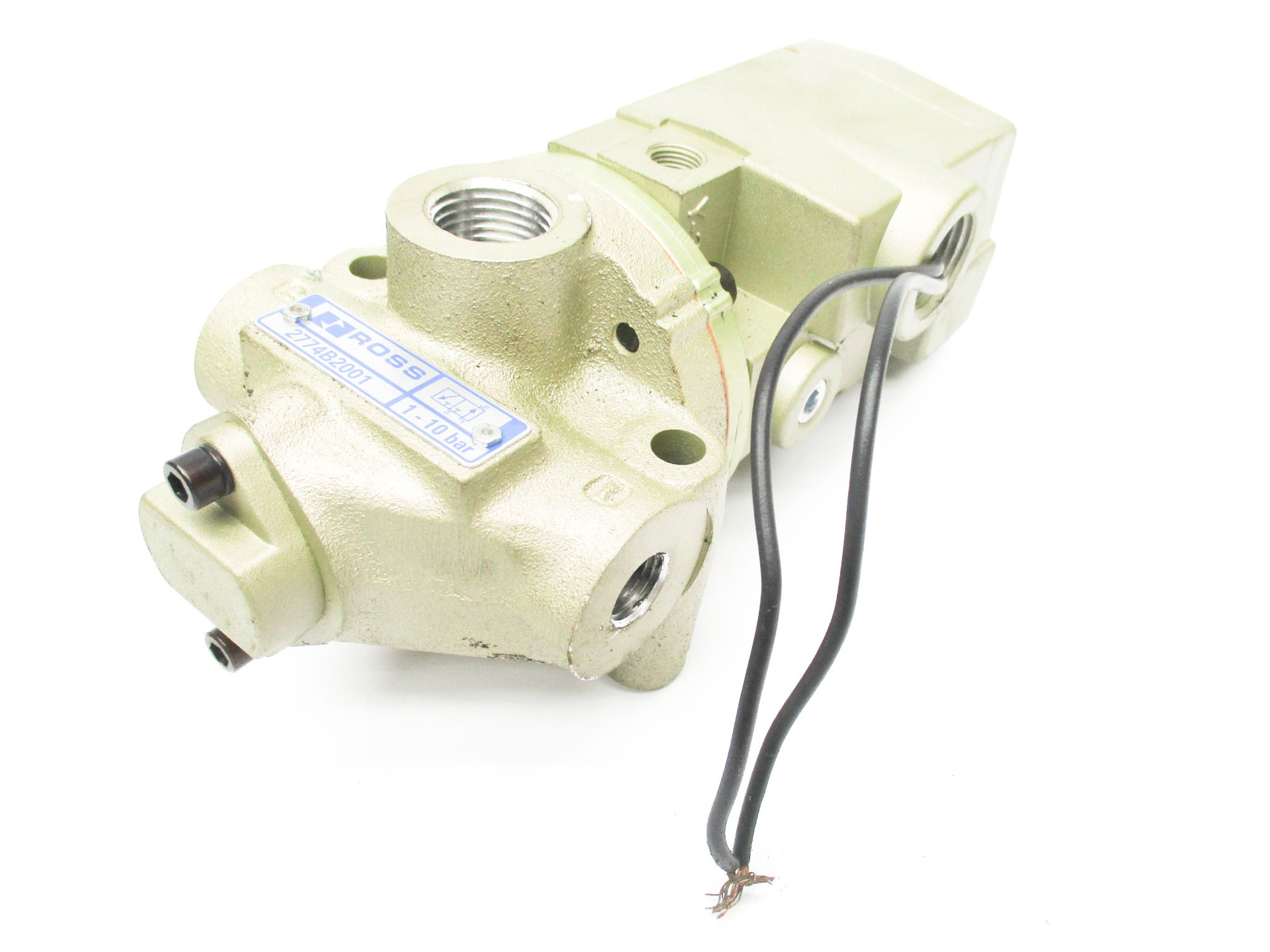 ROSS 2774B2001Z 110V/50HZ-120V/60HZ 1-10BAR UNMP