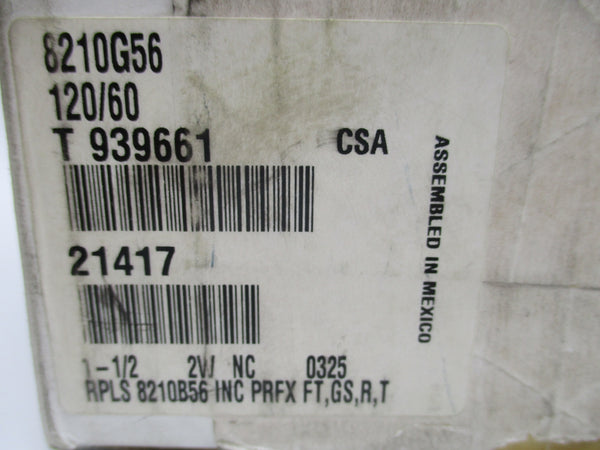 ASCO 8210G56 120V 125PSI 1-1/2" NSMP