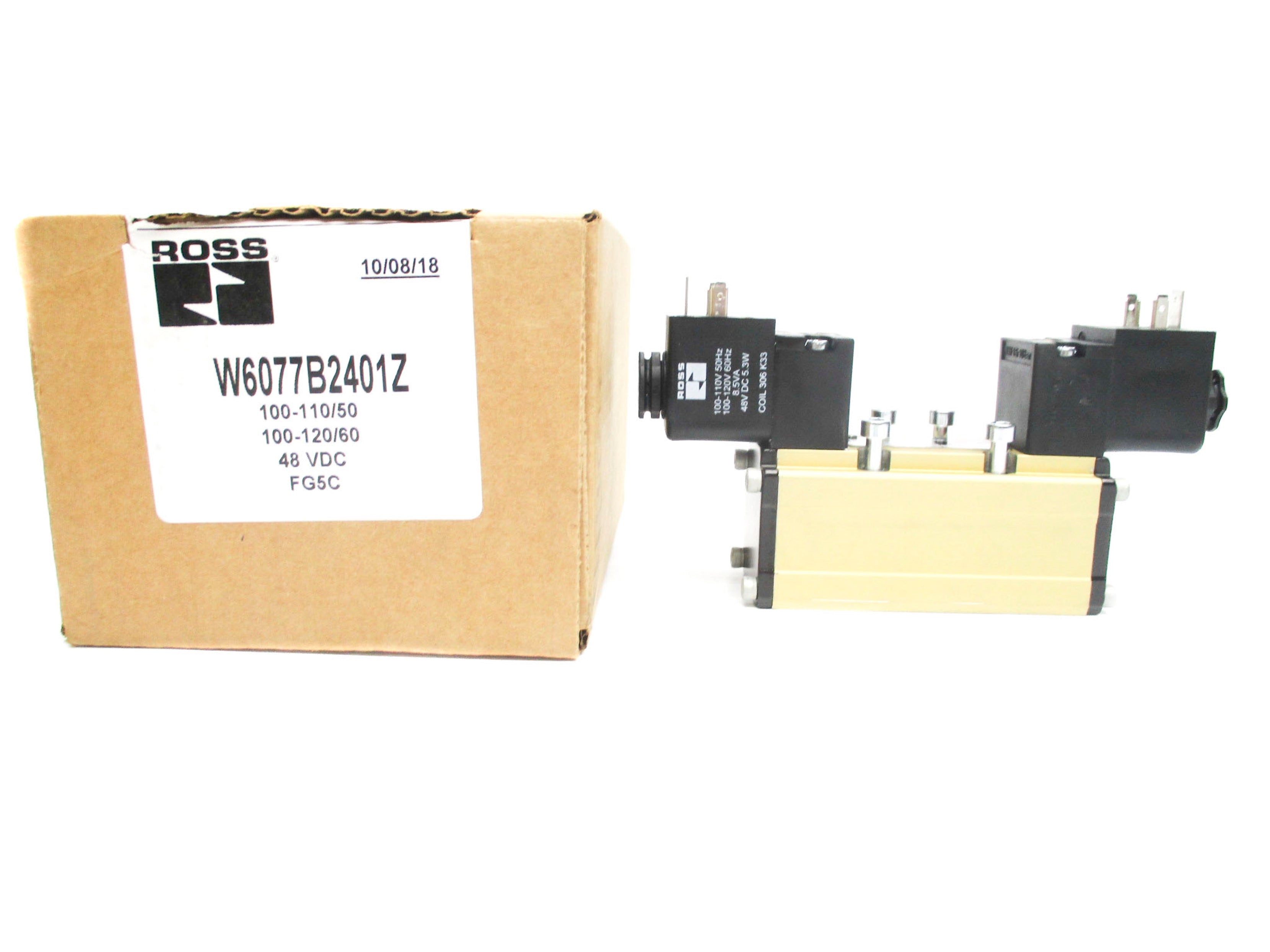ROSS W6077B2401Z 48VDC 2-10BAR NSMP