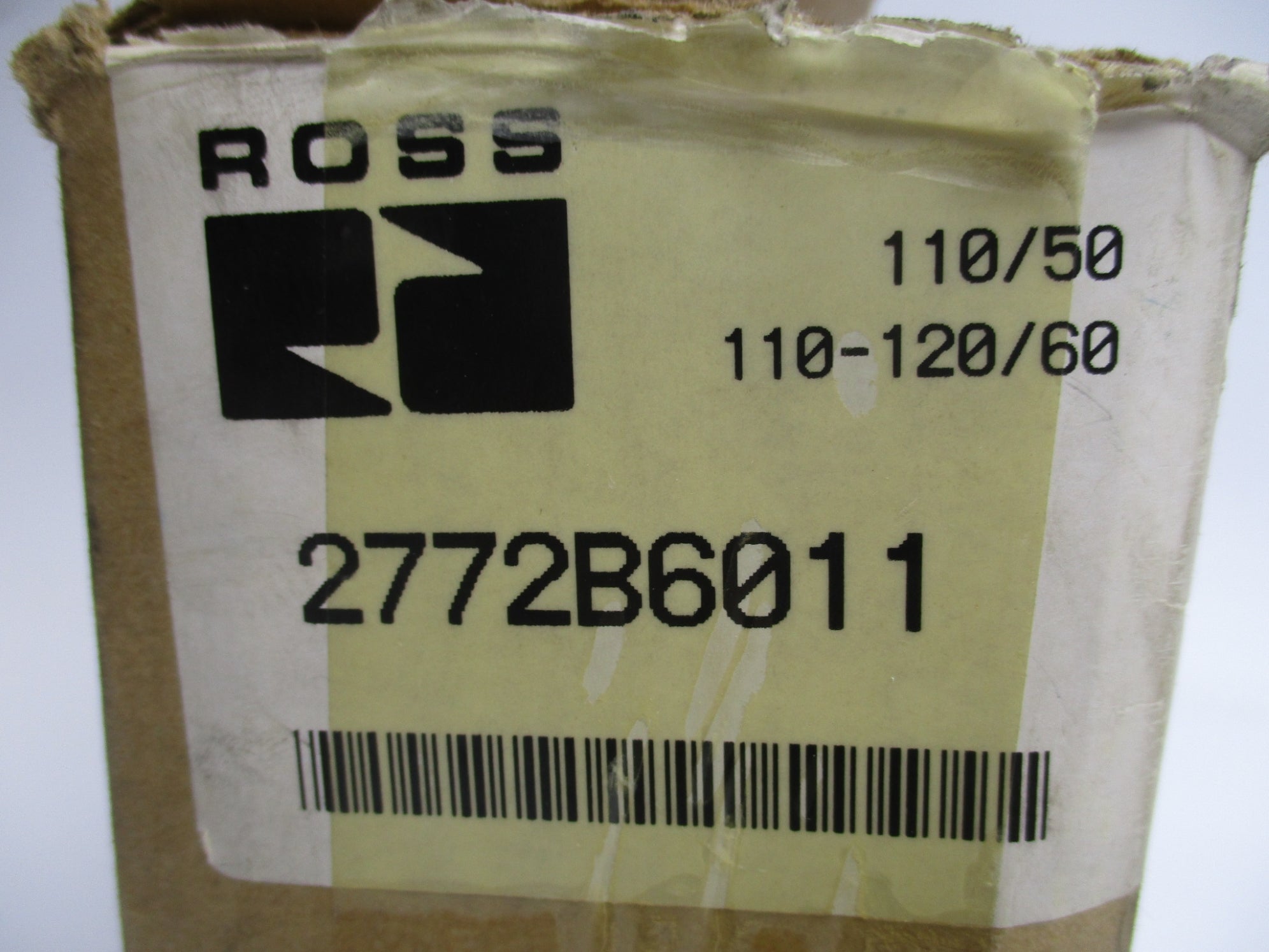 ROSS 2772B6011 110V/50HZ-110-120V/60HZ NSMP