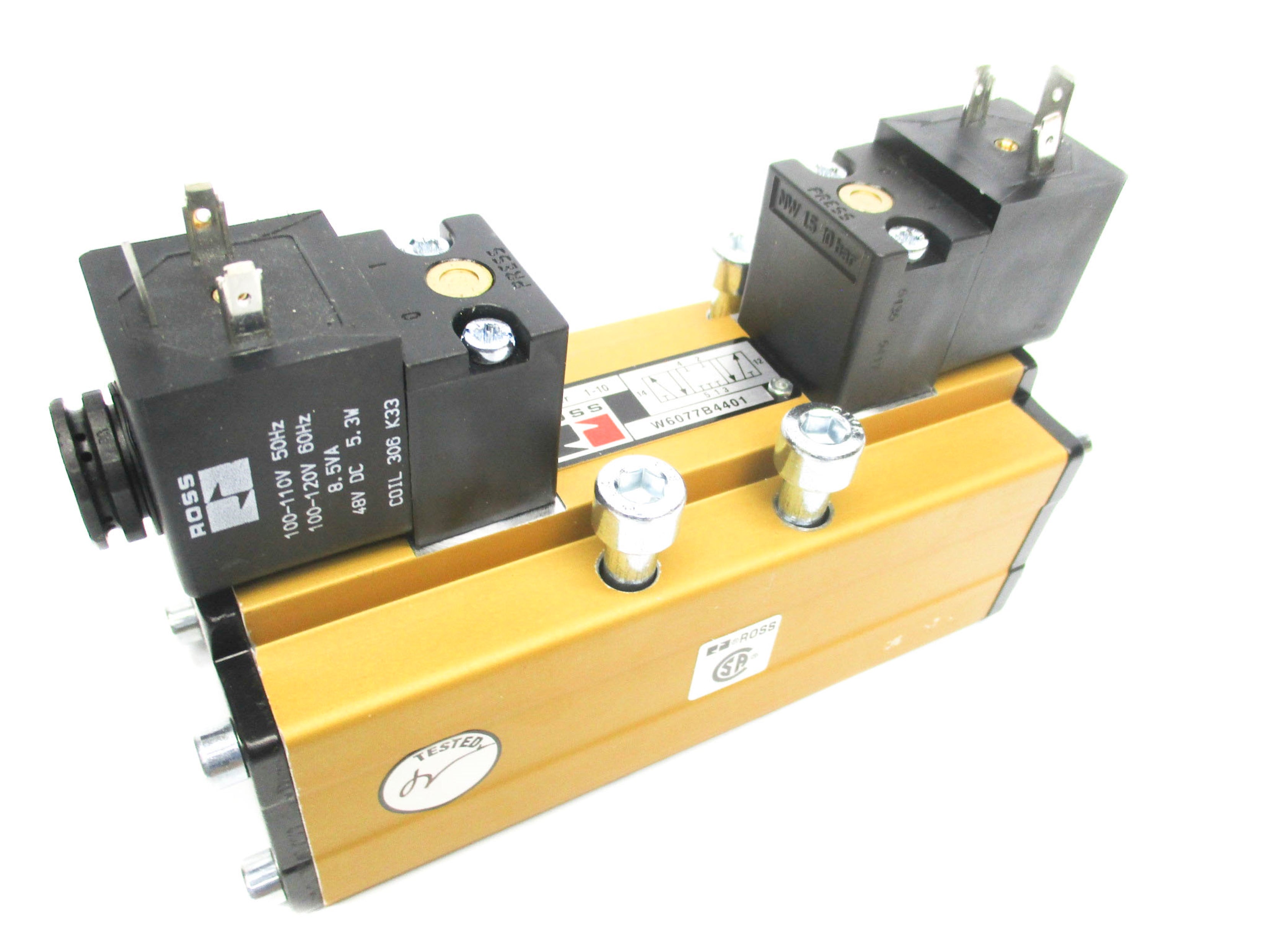 ROSS W6077B4401Z 48VDC 1-10BAR NSMP