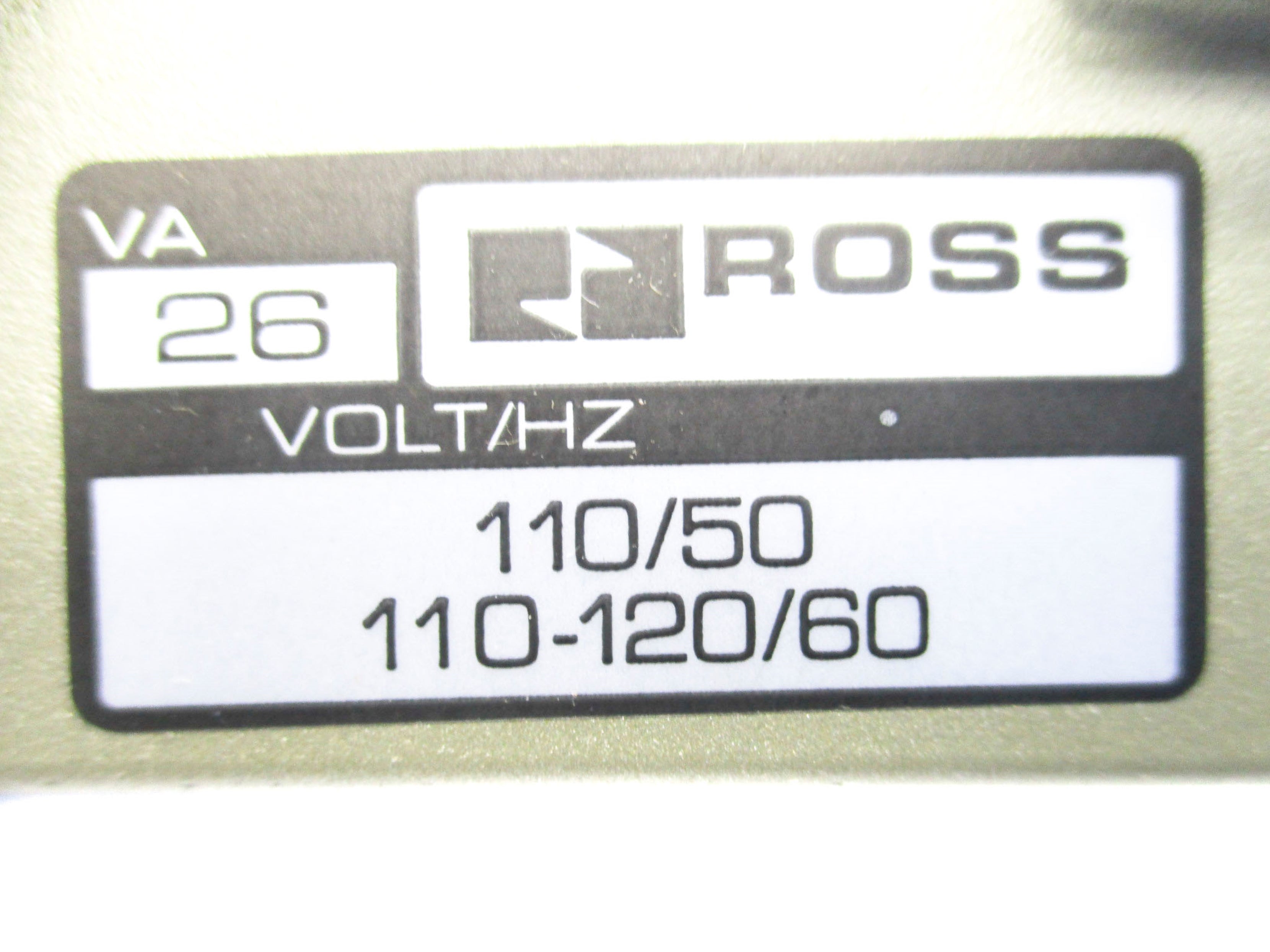 ROSS W471C79105 110/50 110-120/60 NSMP