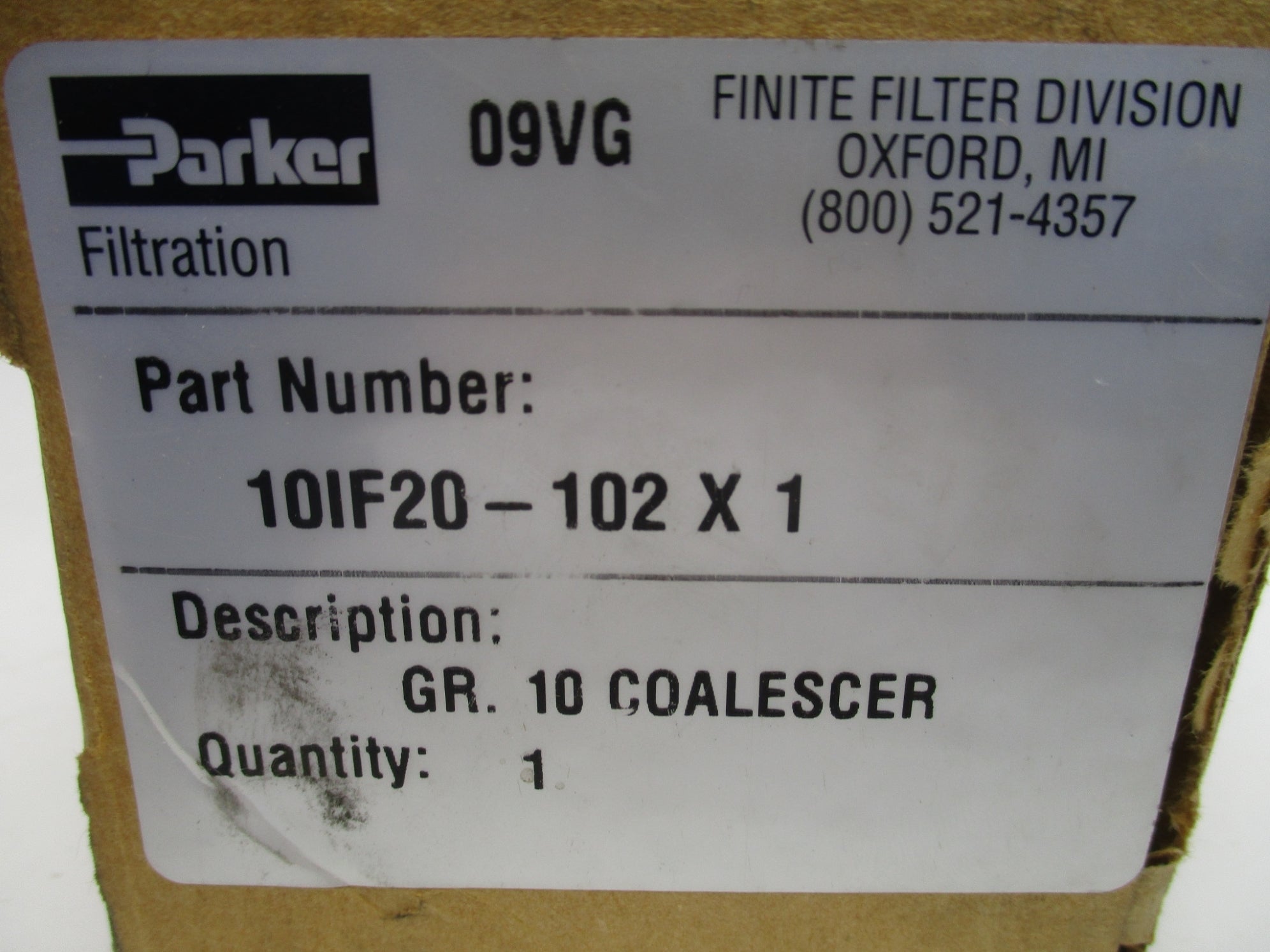 PARKER 10IF20-102X1 NSMP