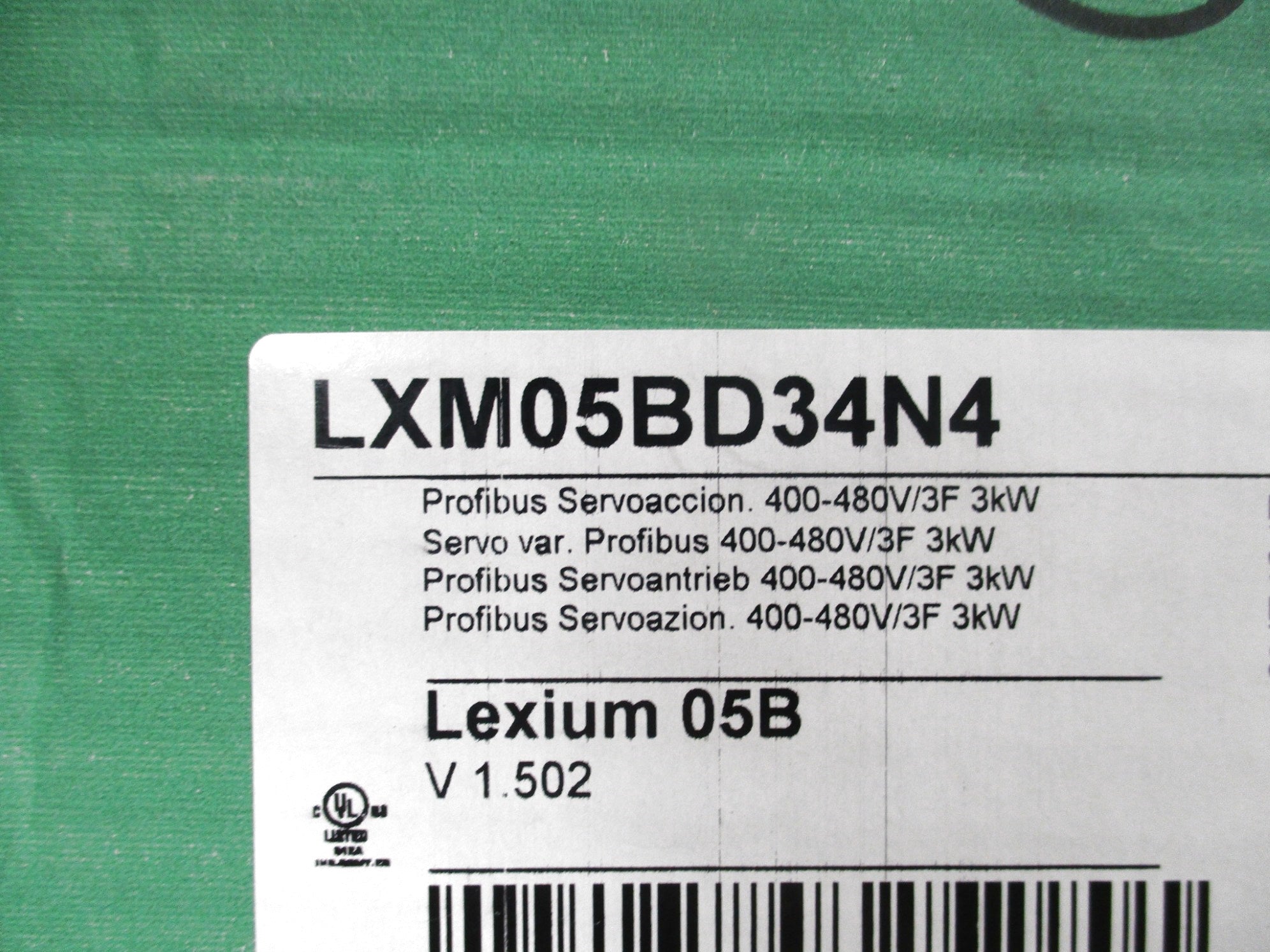 SCHNEIDER LXM05BD34N4 NSMP