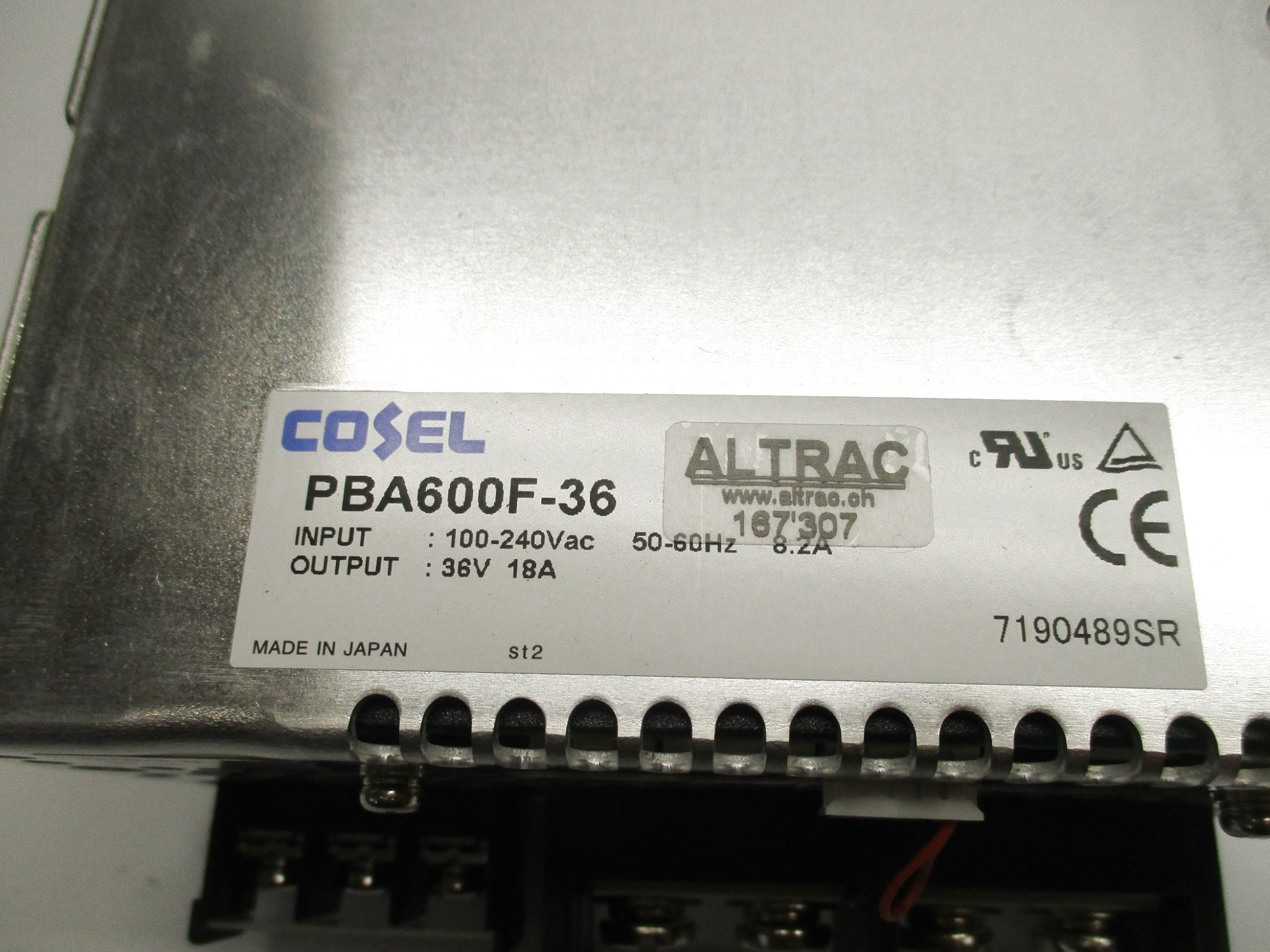 COSEL PBA600F-36 NSNP