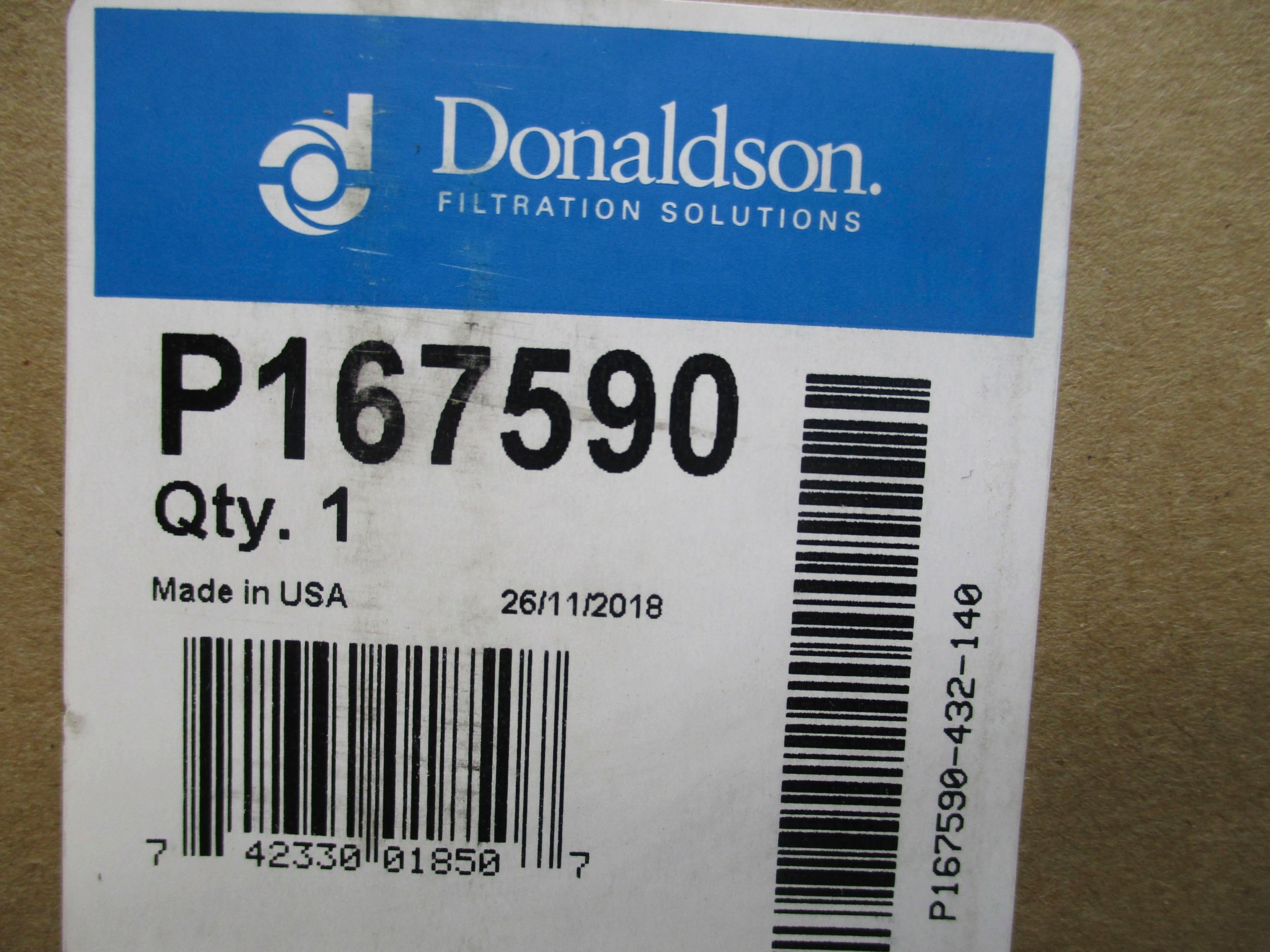 DONALDSON P167590 NSMP