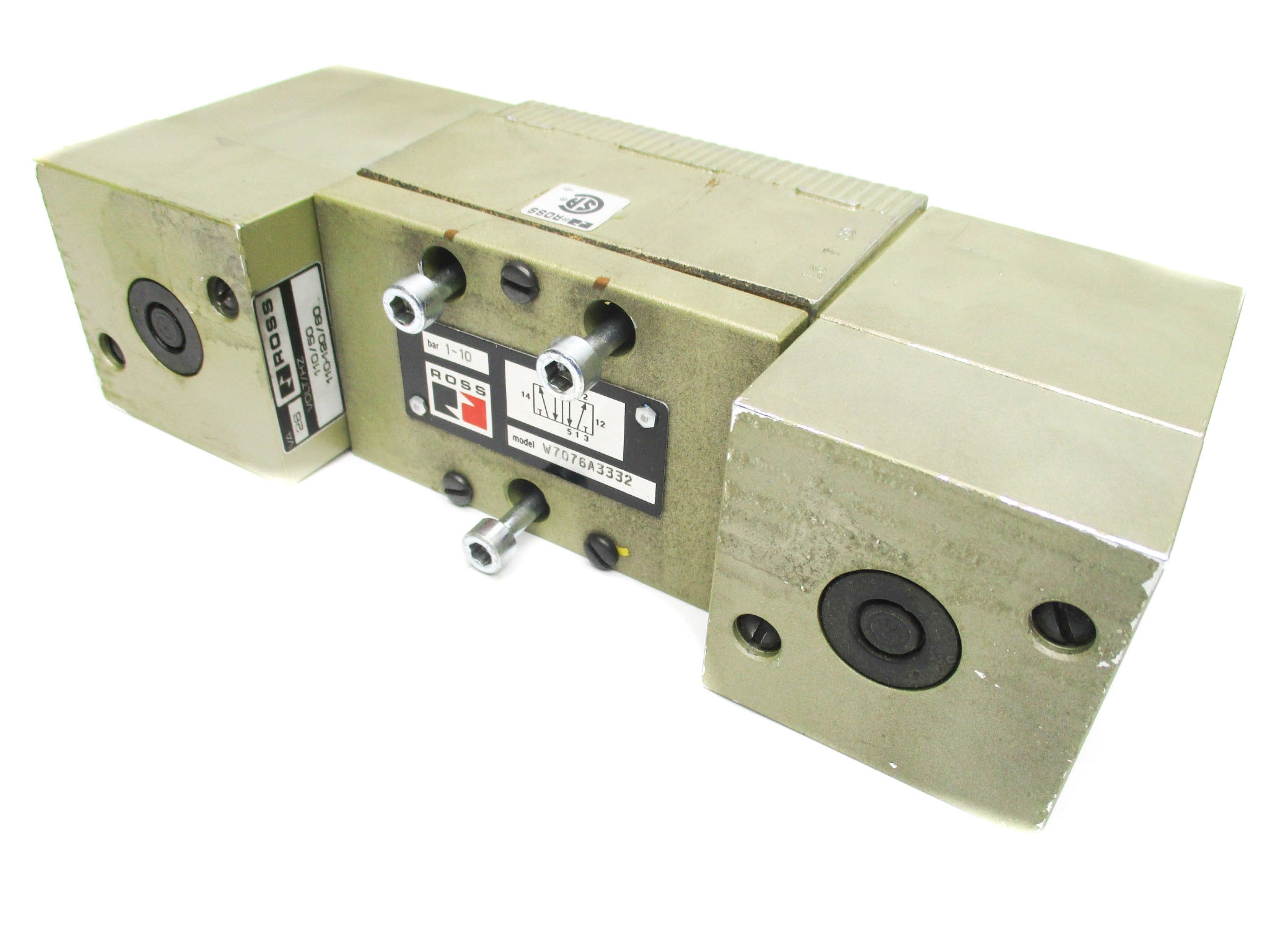 ROSS W7076A3332Z 110V/50HZ-110-120V/60HZ 1-10BAR NSMP