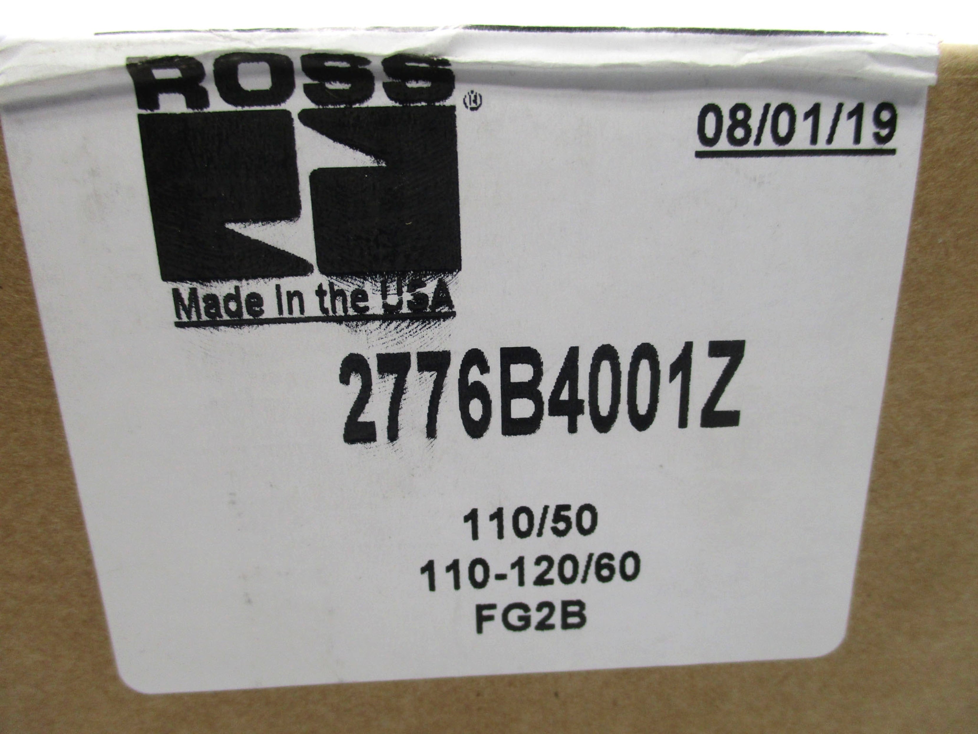 ROSS 2776B4001Z 110V/50HZ-110-120V/60HZ NSFS