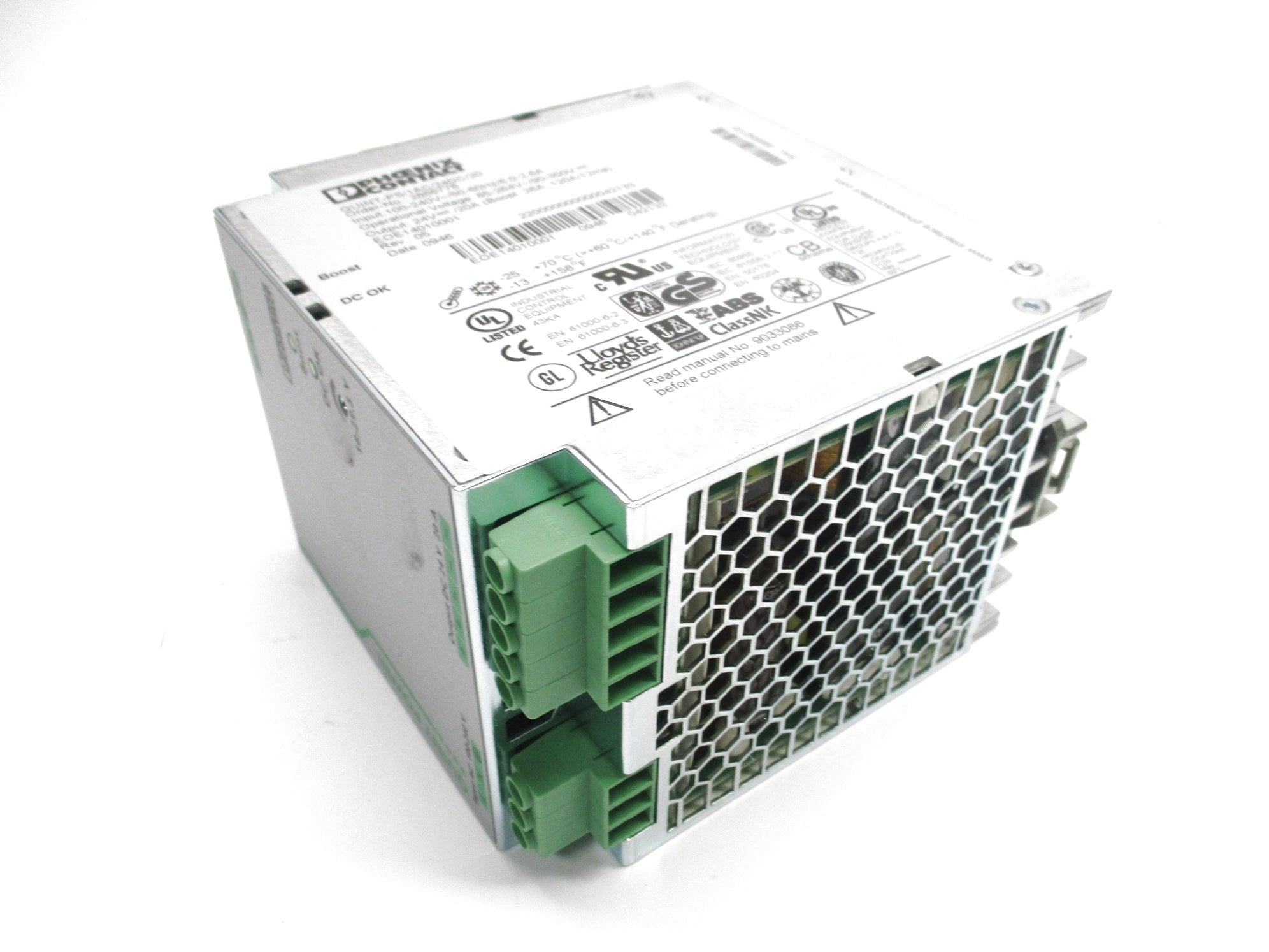 PHEONIX CONTACT QUINT-PS/1AC/24VDC/20 NSMP