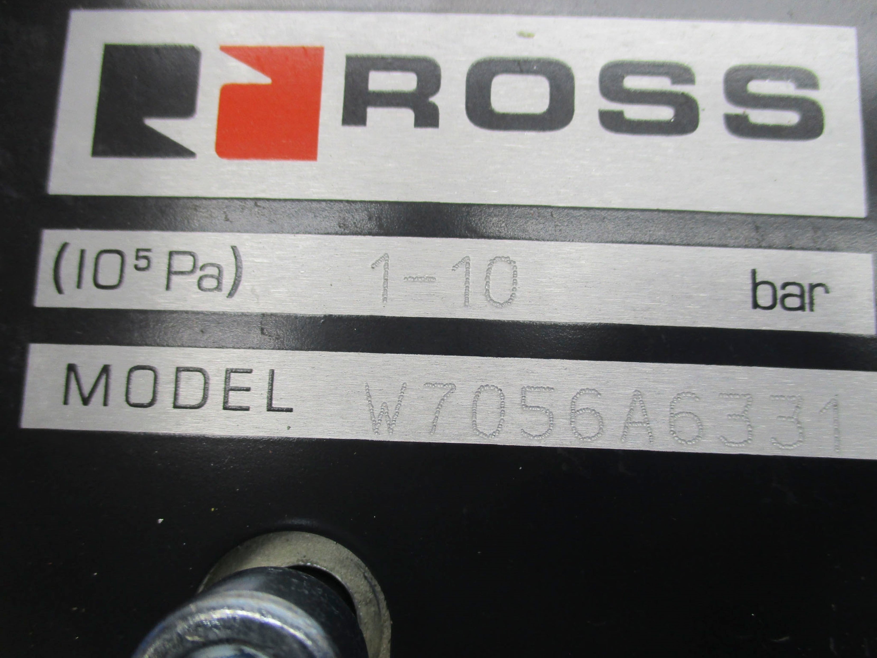 ROSS W7056A6331 1-10BAR NSMP