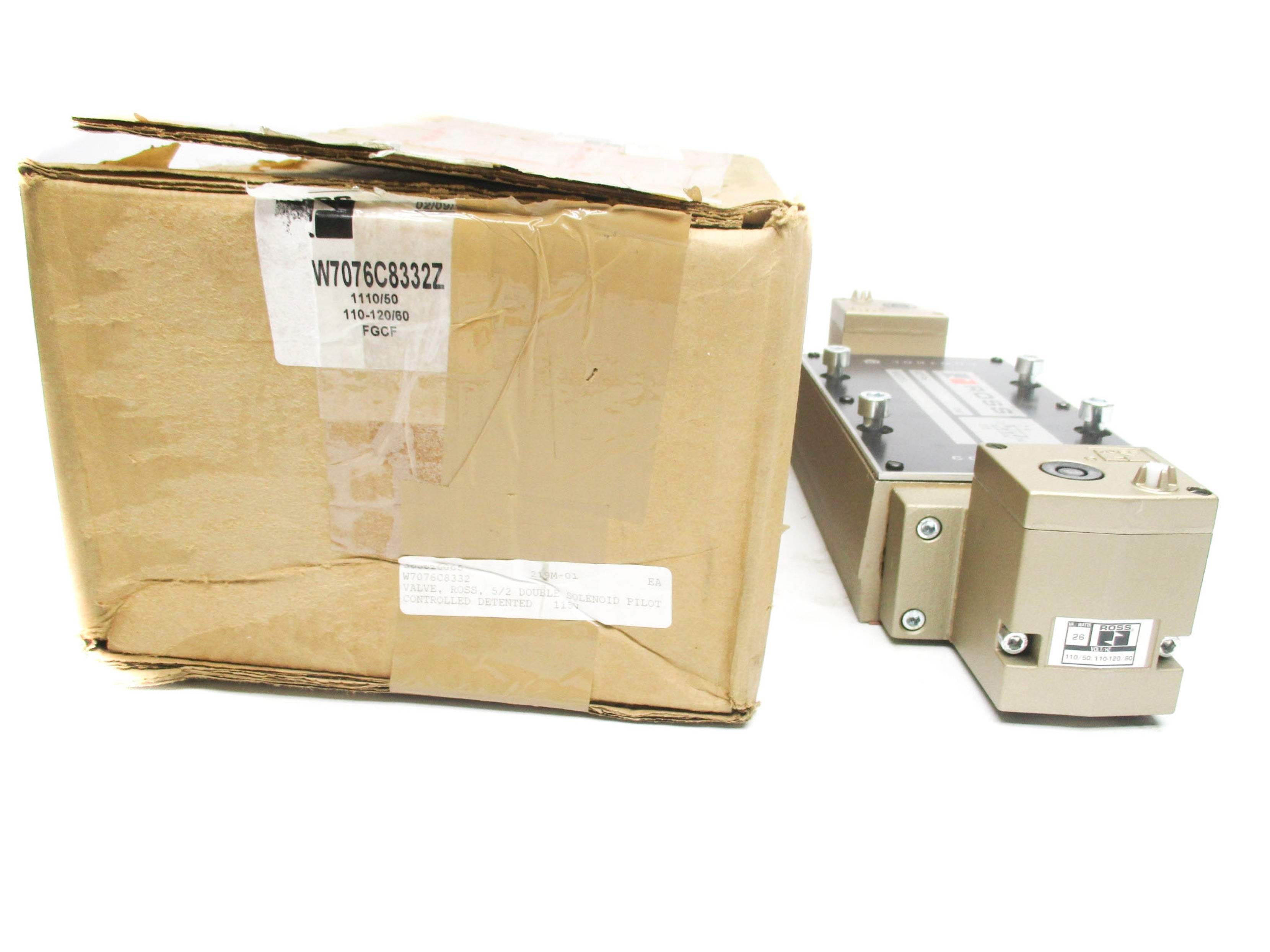 ROSS W7076C8332Z 110V/50HZ-110-120V/60HZ 2-10BAR NSMP