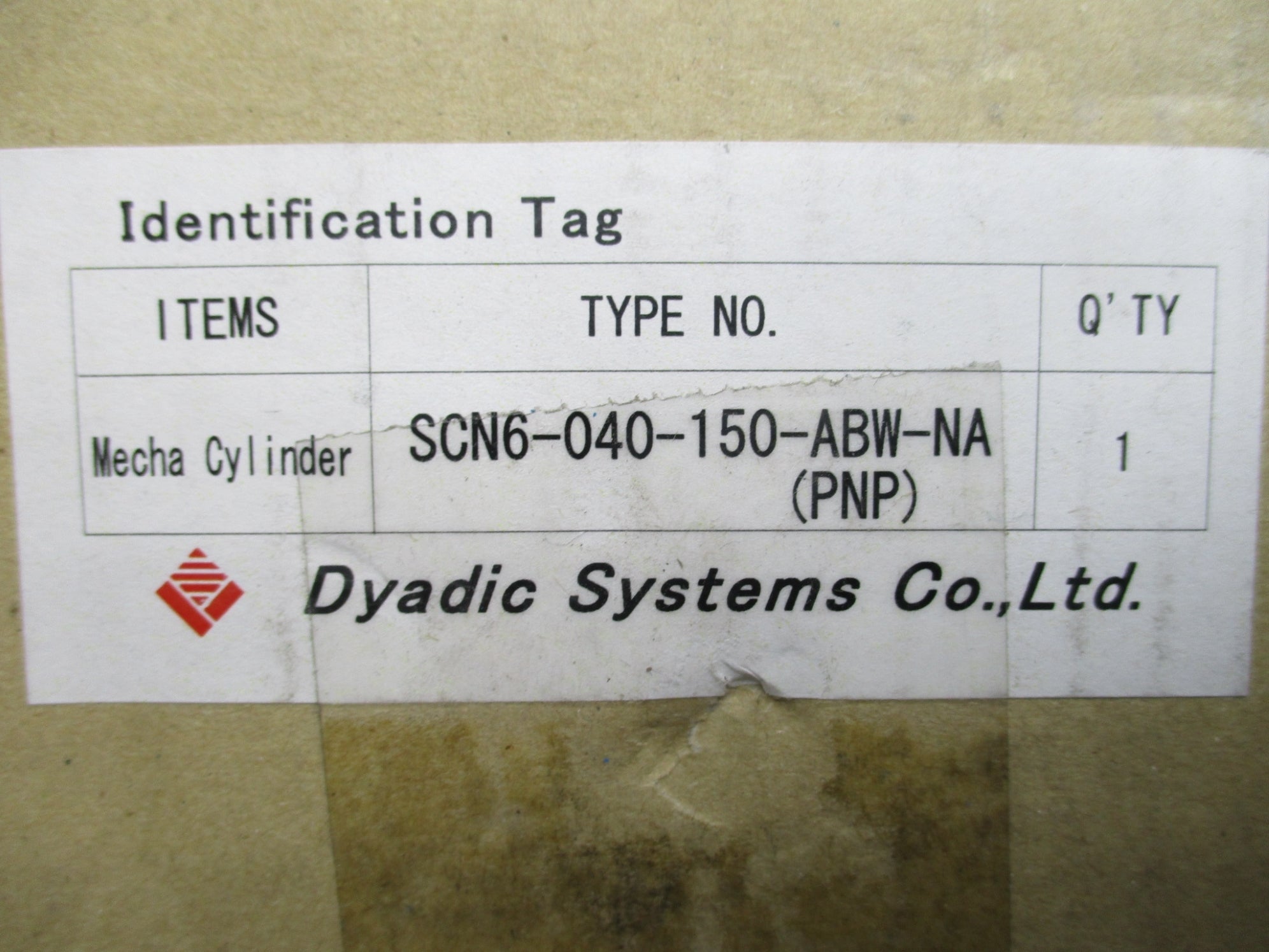 DYADIC SYSTEMS SCN6-040-150-ABW-NA NSMP
