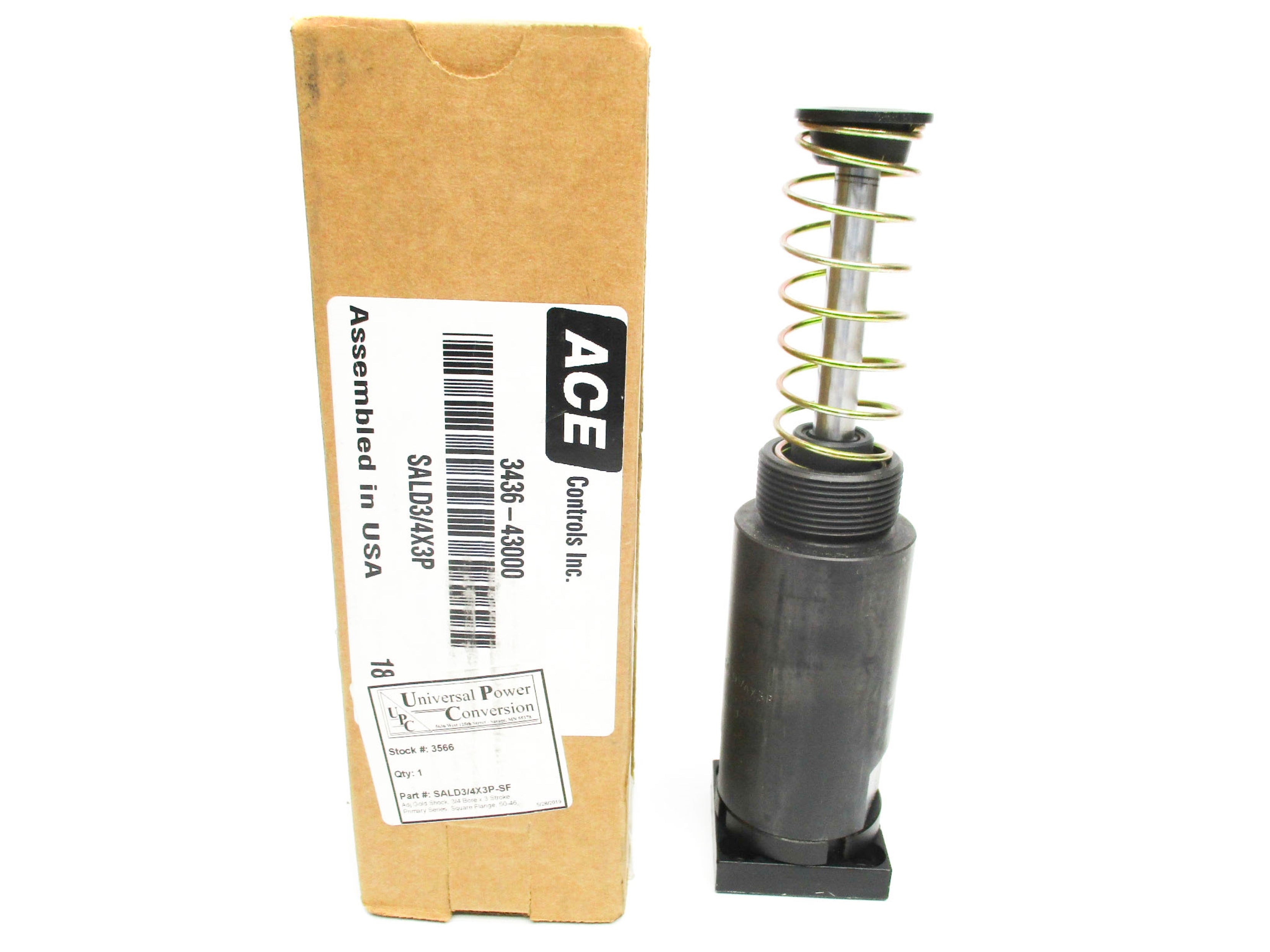 ACE CONTROLS SALD3/4X3P NSMP