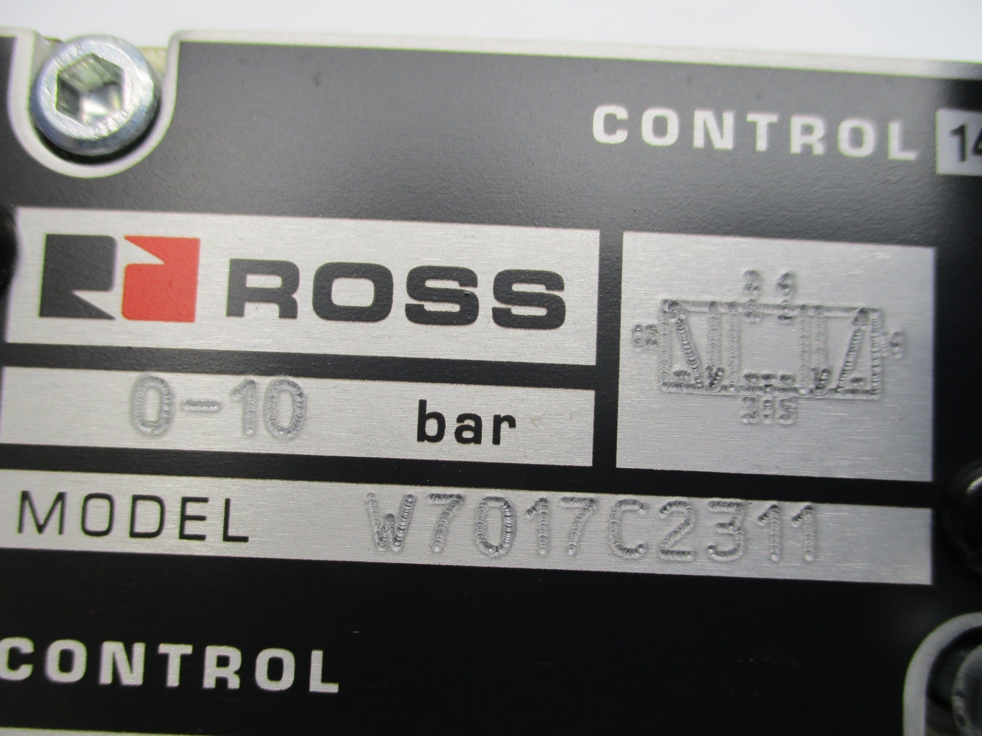 ROSS W7017C2311Z 110V/50HZ-130V/60HZ 0-10BAR NSMP