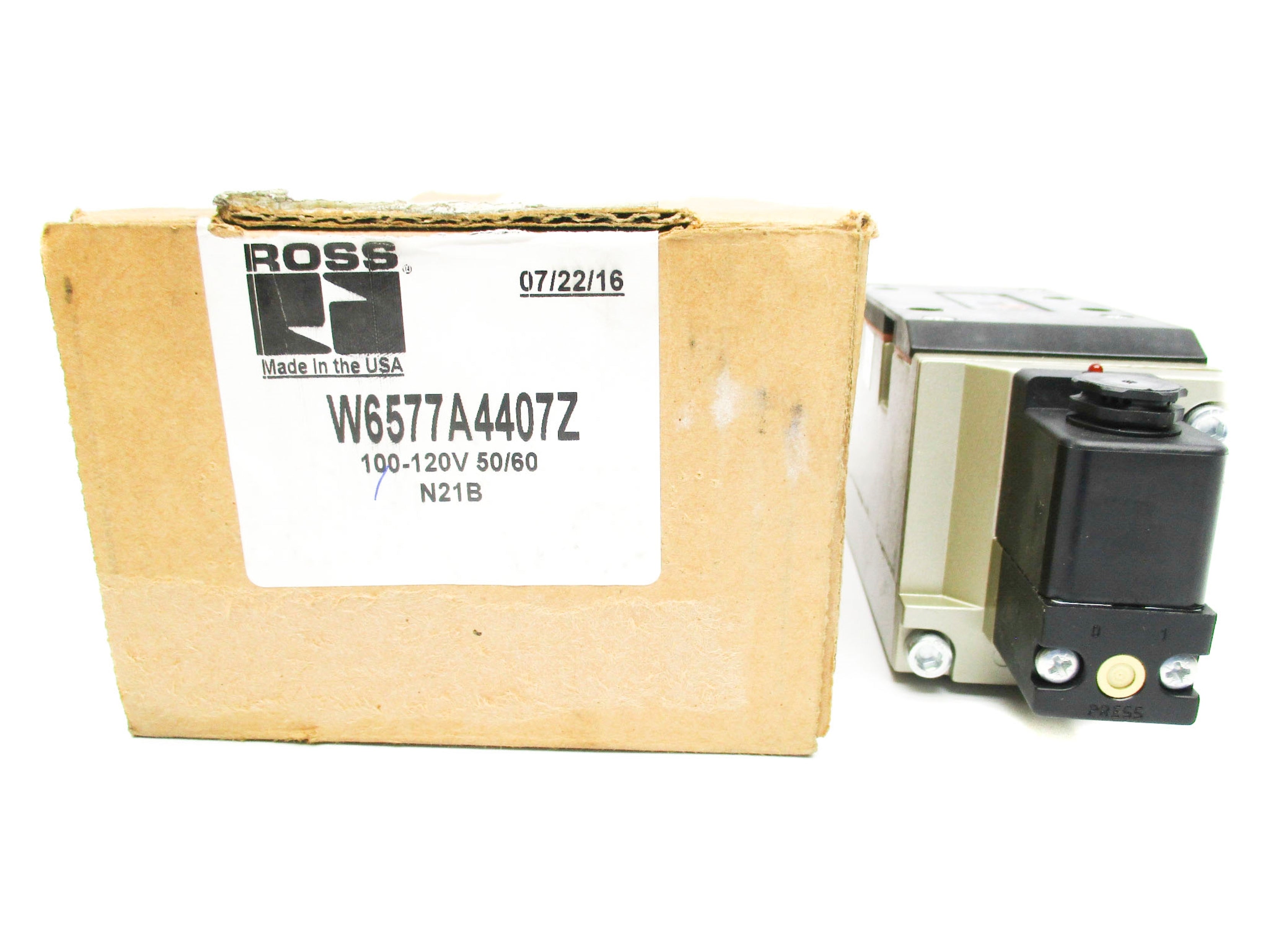 ROSS W6577A4407Z 110V/50HZ-120V/60HZ 1-10BAR NSMP