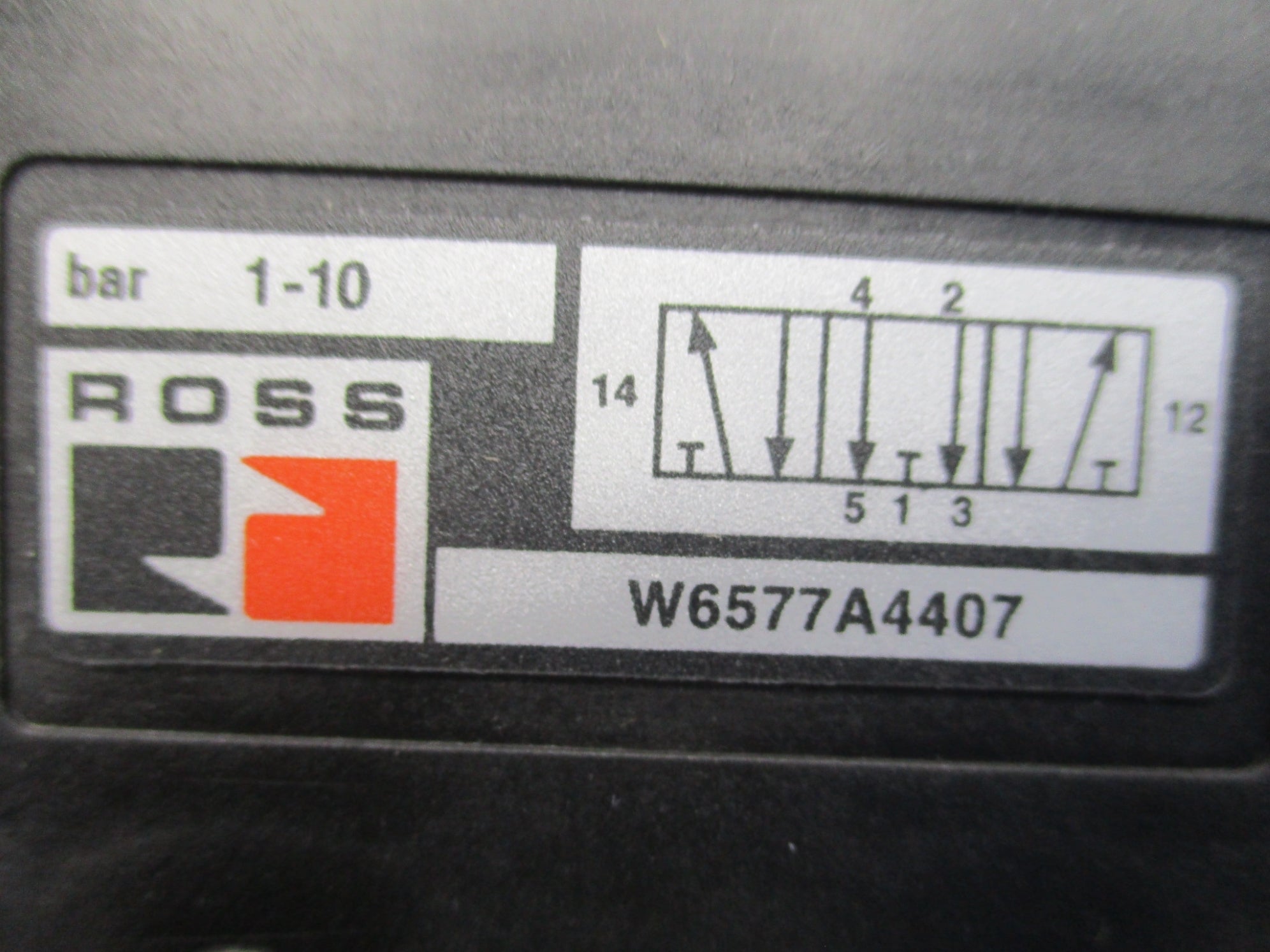 ROSS W6577A4407Z 110V/50HZ-120V/60HZ 1-10BAR NSMP