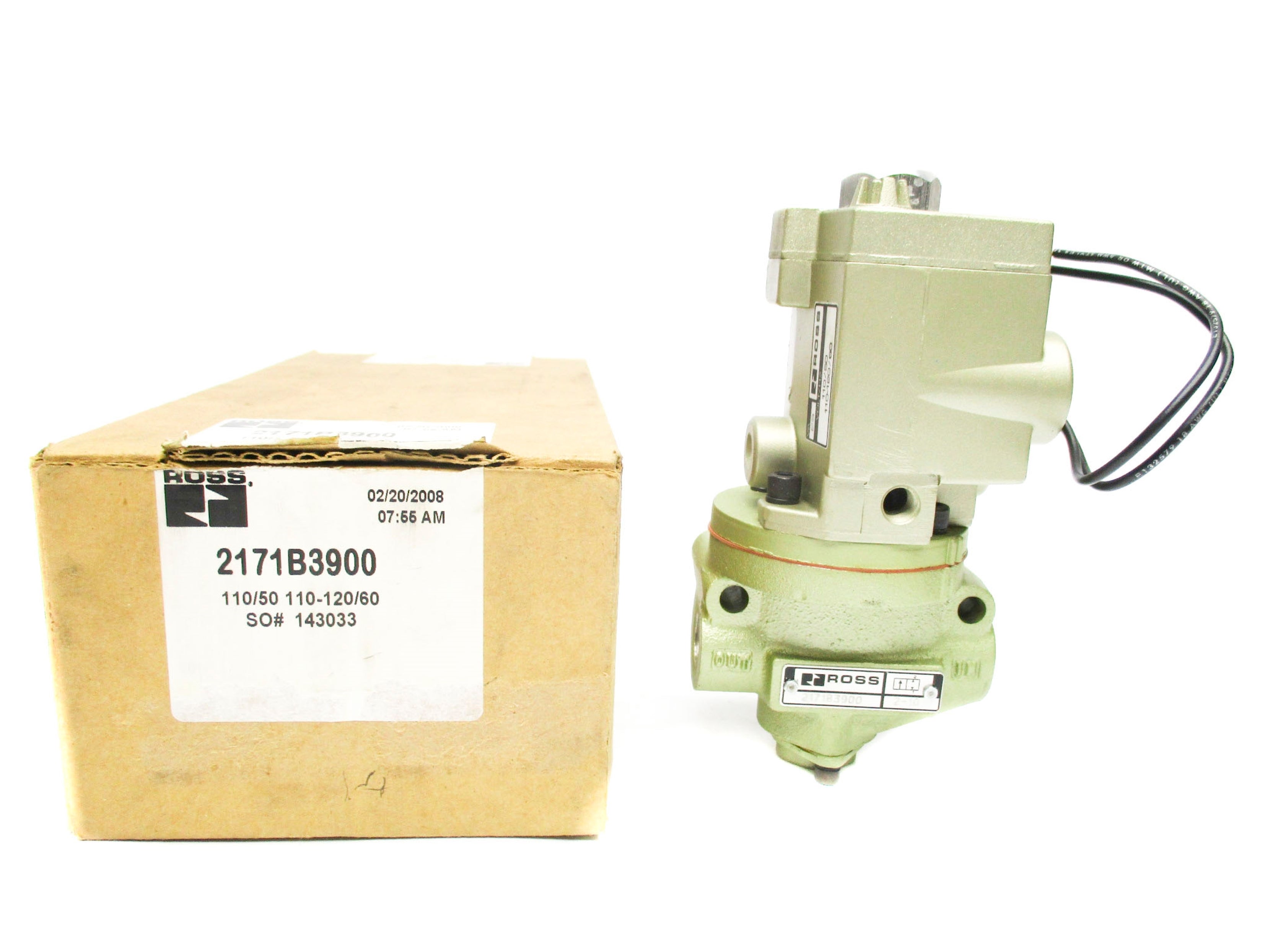 ROSS 2171B3900 110V/50HZ-110-120V/60HZ 2-10BAR NSMP