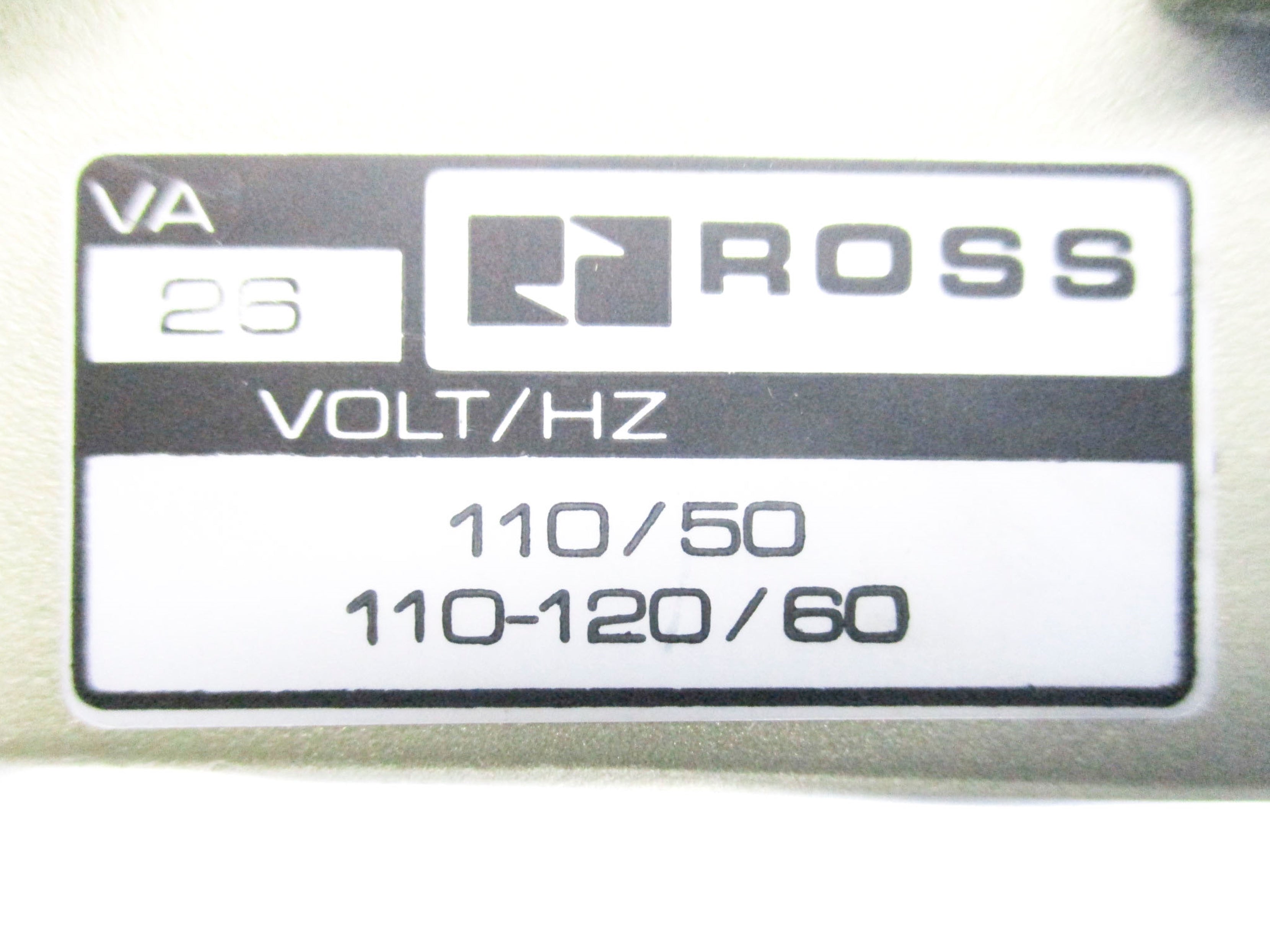 ROSS 2171B3900 110V/50HZ-110-120V/60HZ 2-10BAR NSMP