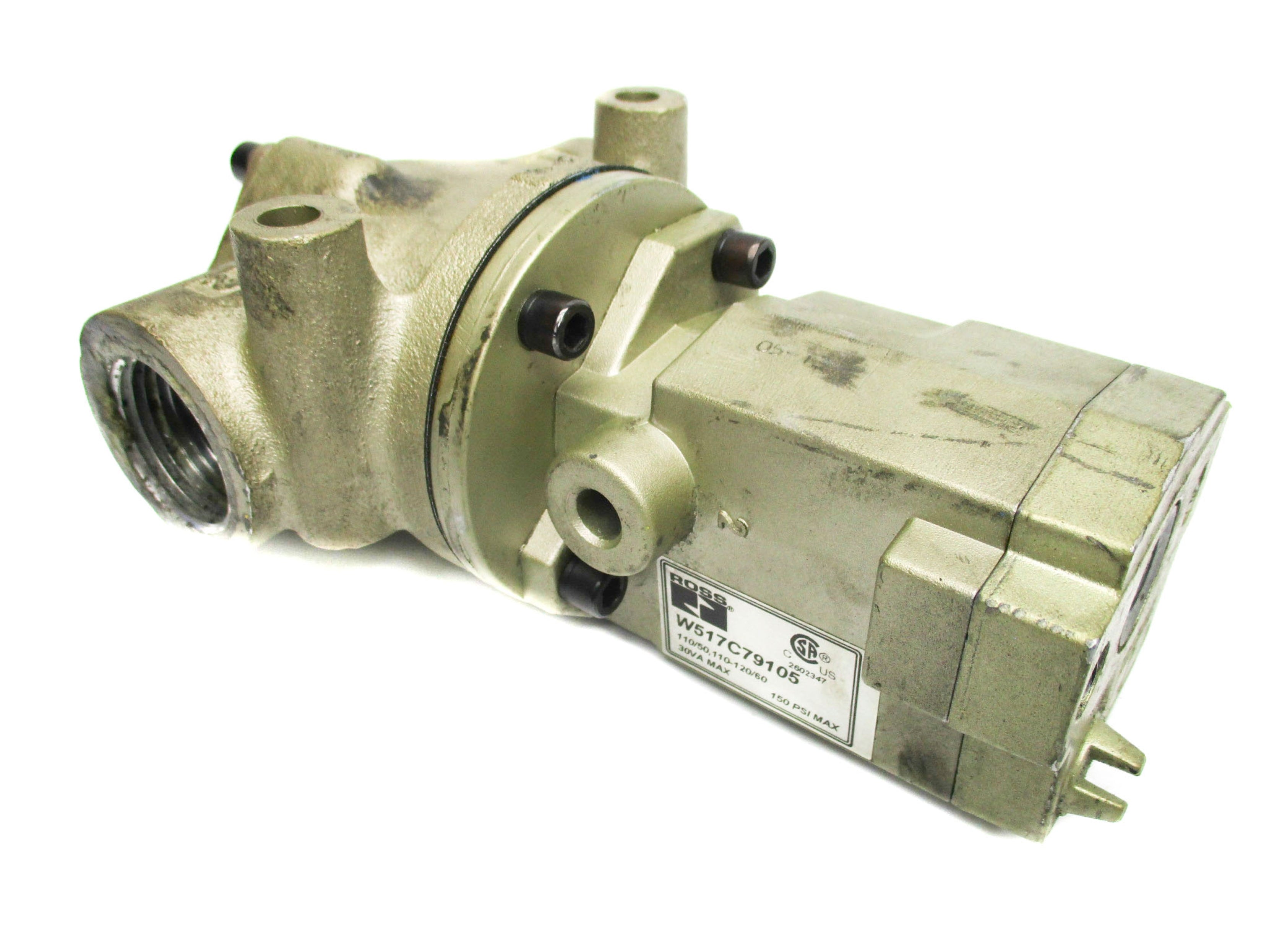 ROSS 2771B6011 110V/50HZ-110-120V/60HZ 1-10BAR UNMP