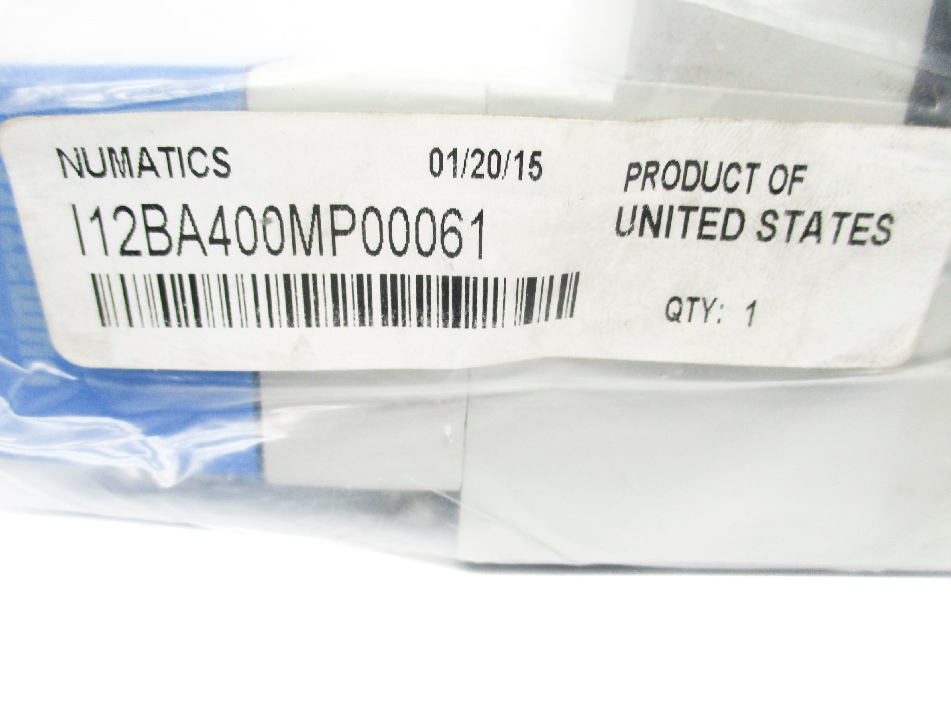 NUMATICS I12BA400MP00061 24VDC 150PSI NSMP