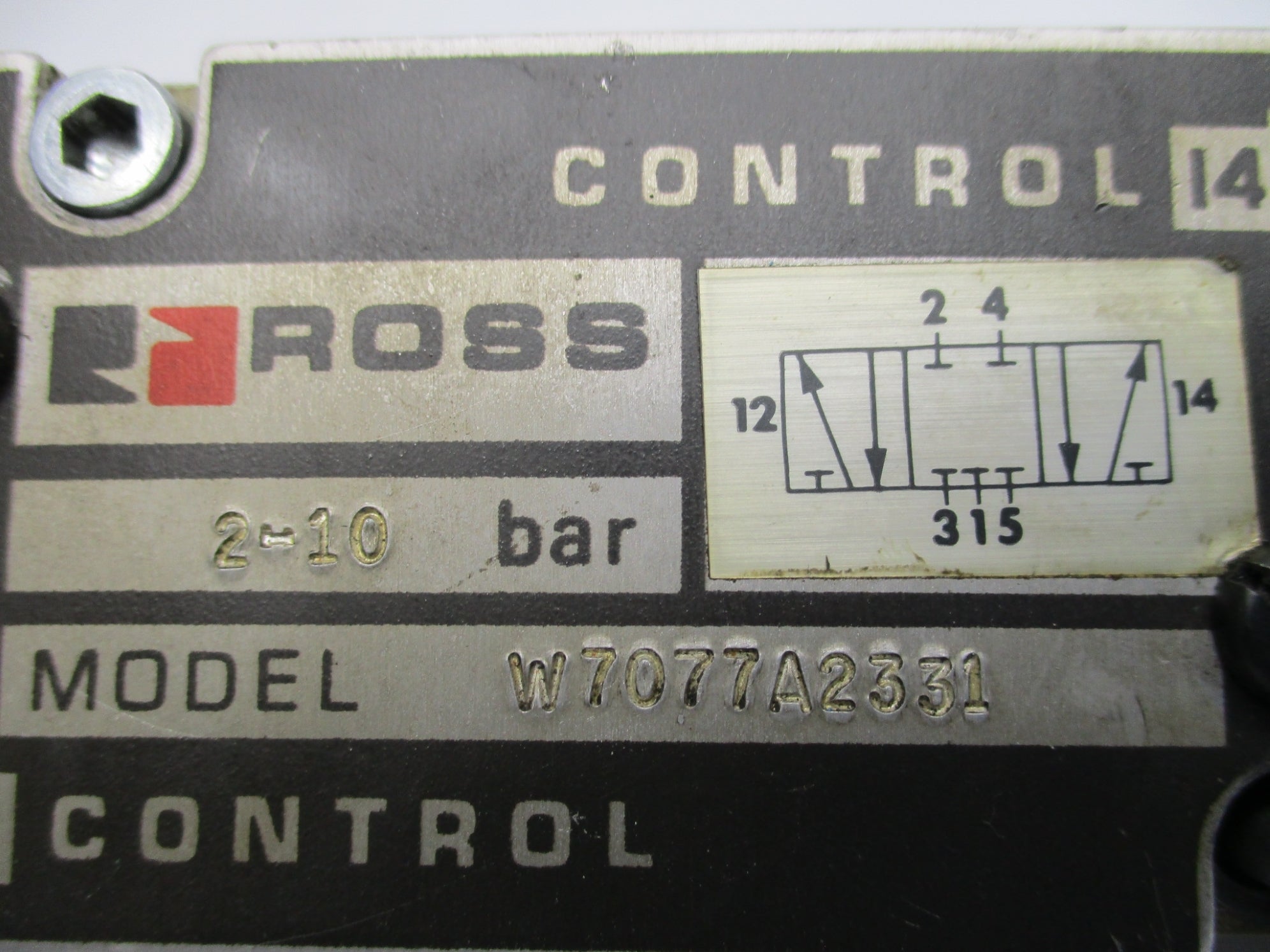 ROSS W7077A2331 110V/120V UNMP