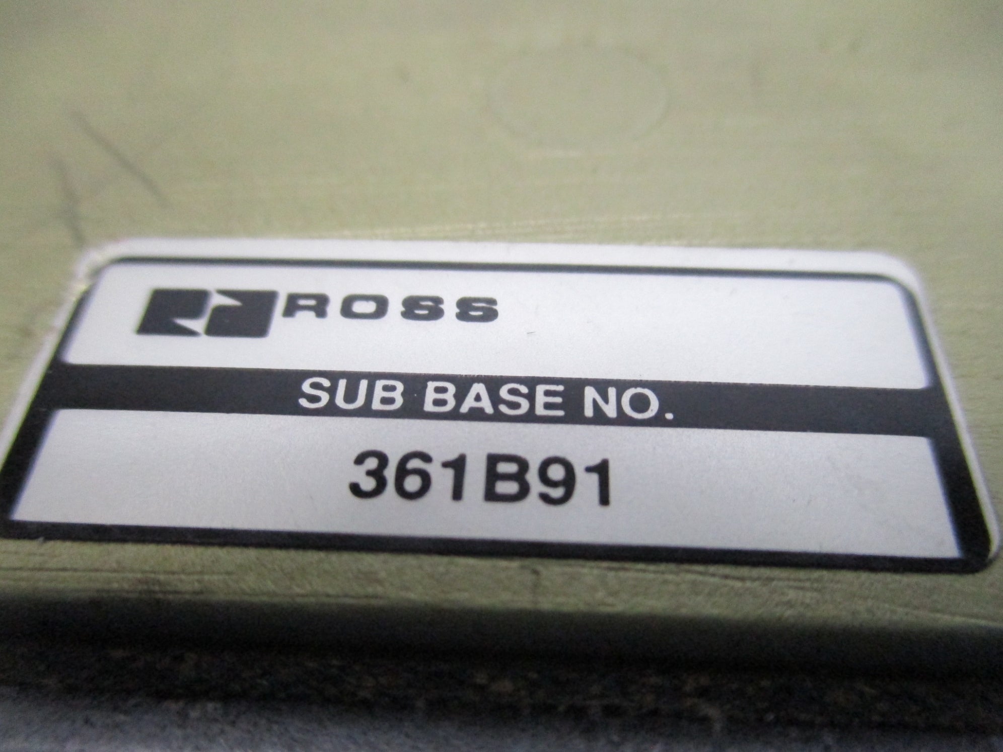 ROSS 361B91 UNMP