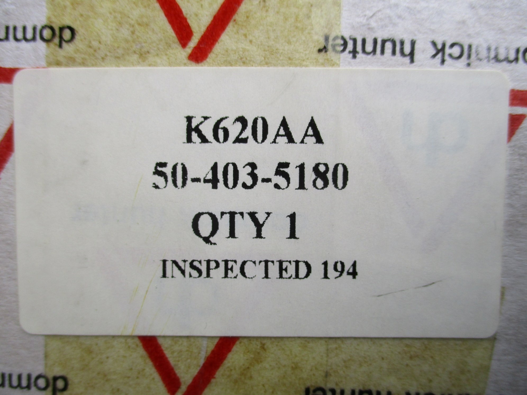 DOMINICK HUNTER K620AA NSMP